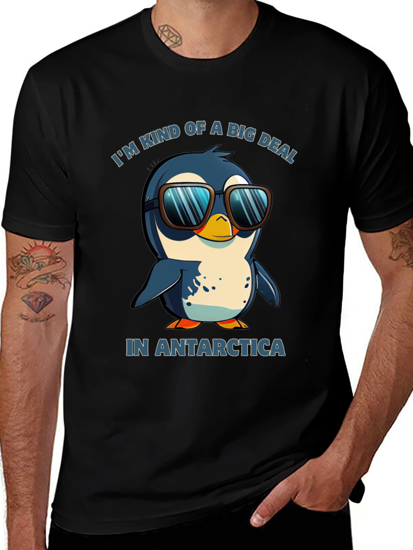 Cool Penguin Antarctica T-Shirt