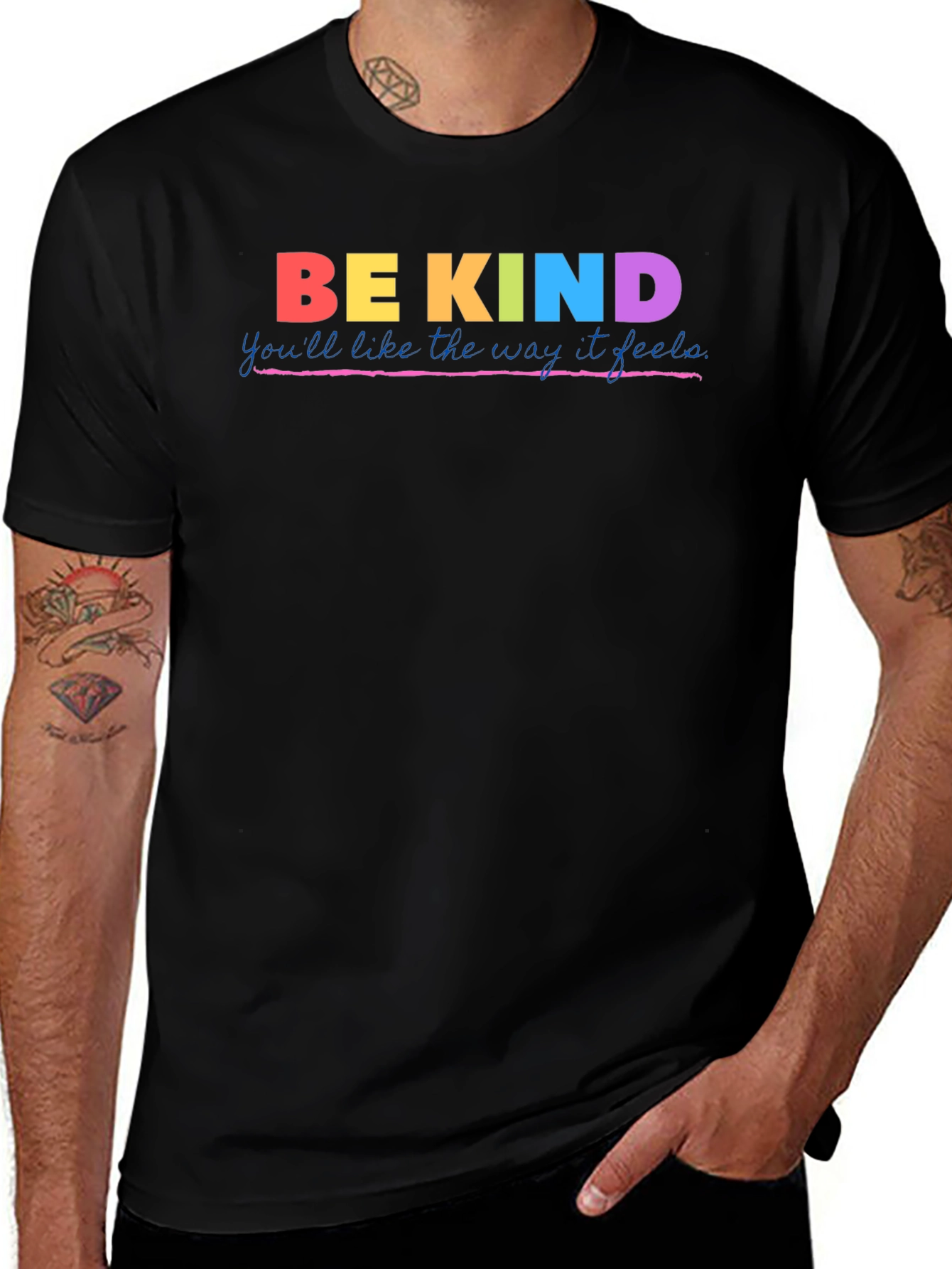 Variant 30 of Be Kind Graphic T-Shirt - Comfortable & Stylish