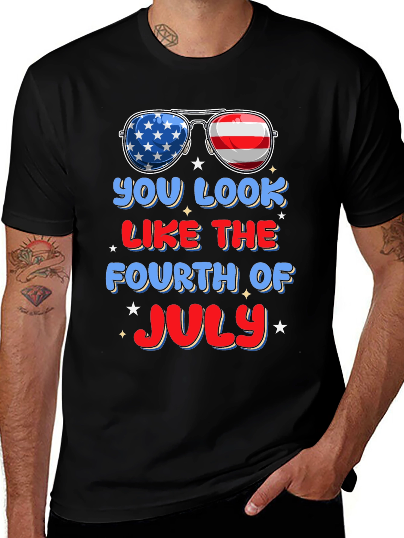 Variant 18 of 4th of July Graphic Tee