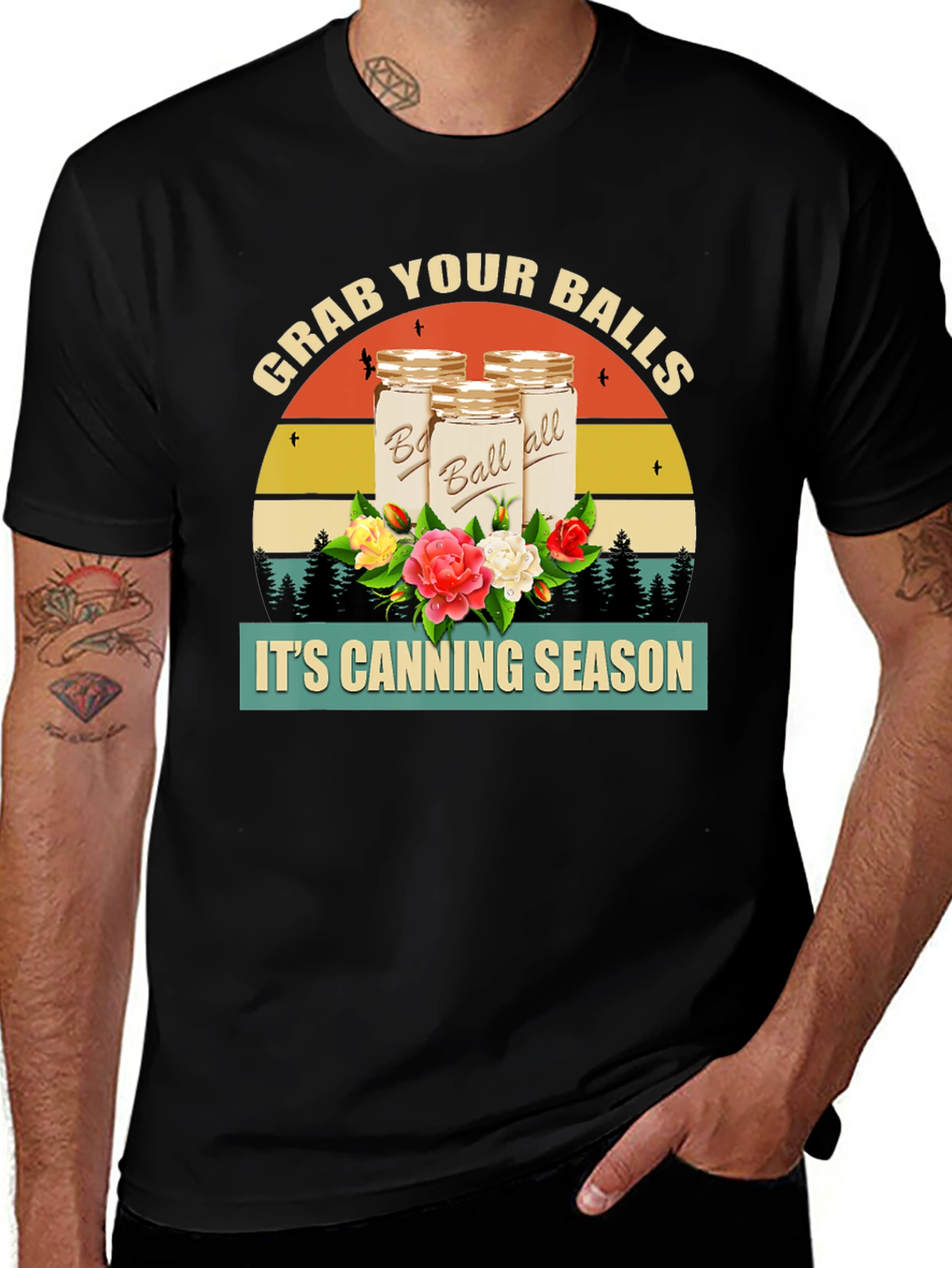 Variant 27 of Grab Your Balls It's Canning Season T-Shirt