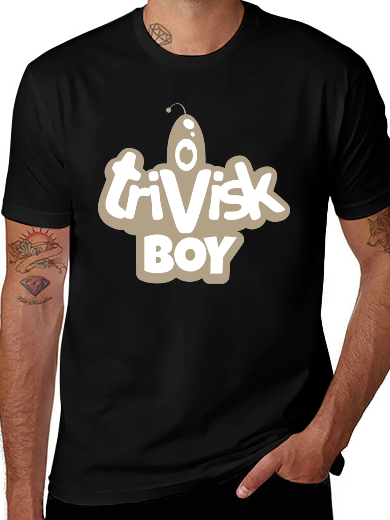 Variant 7 of Trivisk Boy Graphic Tee - Funny Alien T-Shirt