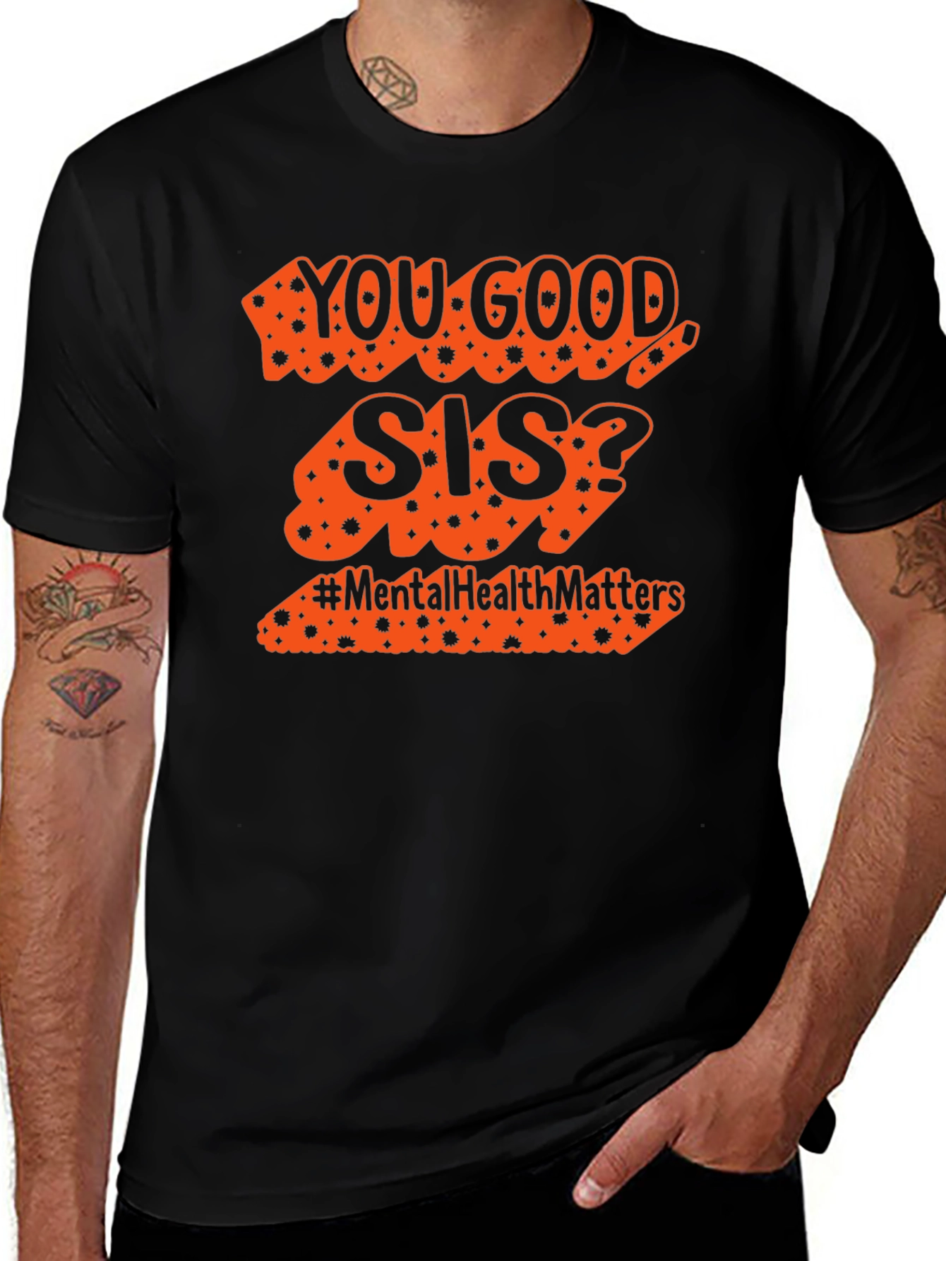 Variant 8 of You Good Sis? Mental Health Matters Tee