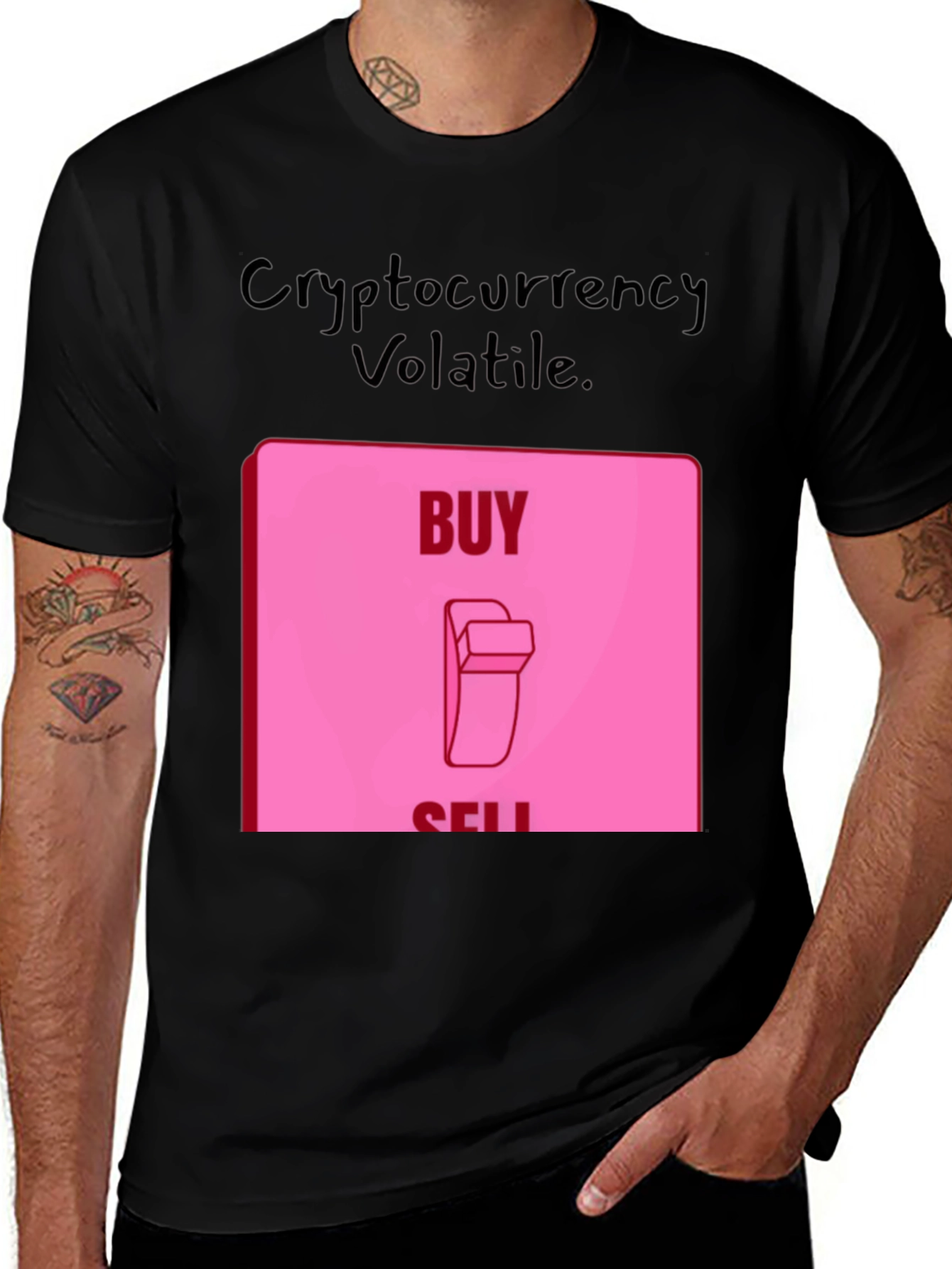 Cryptocurrency Volatile T-Shirt - Buy or Sell