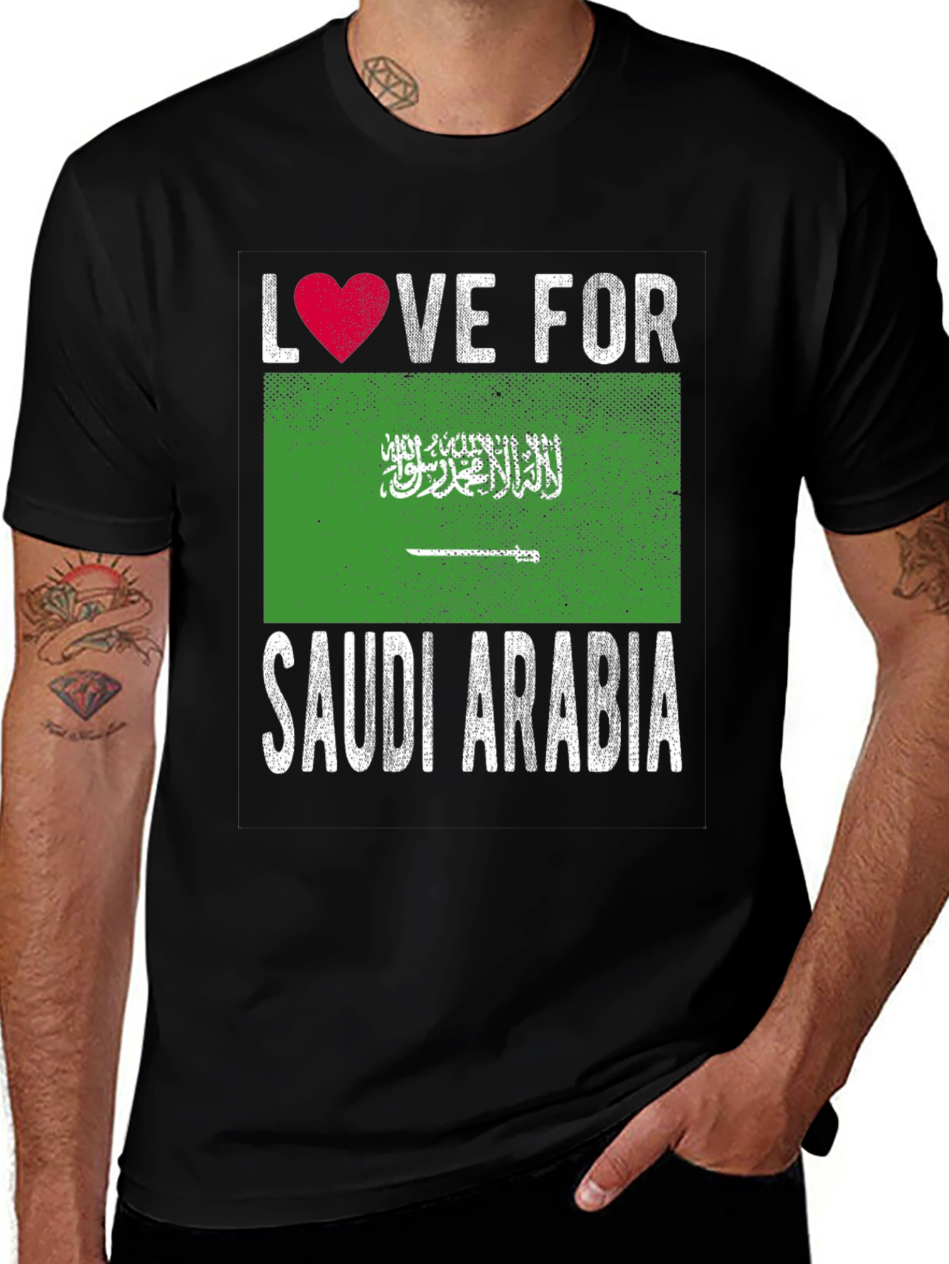 Love for Saudi Arabia T-Shirt