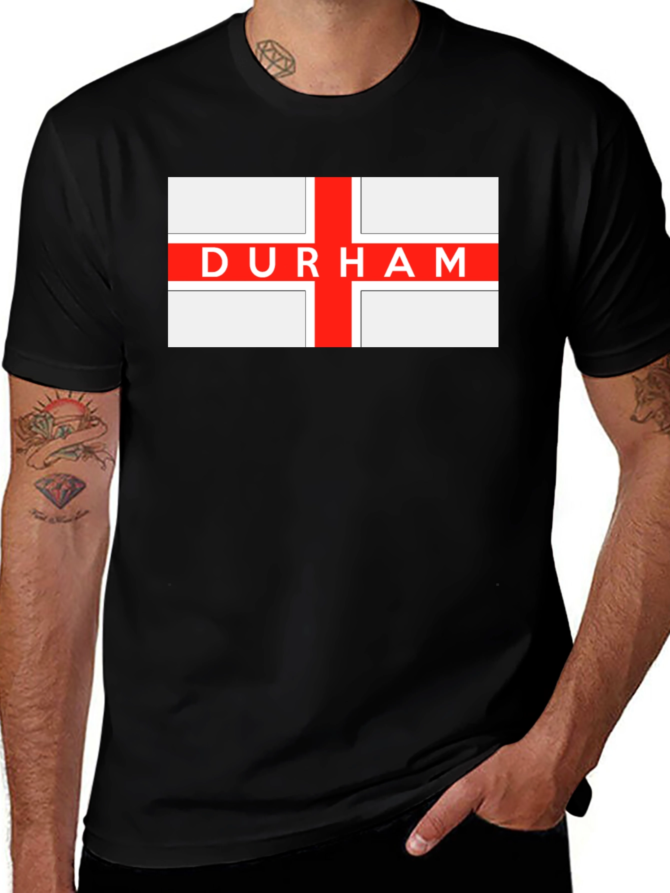Durham England Flag T-Shirt