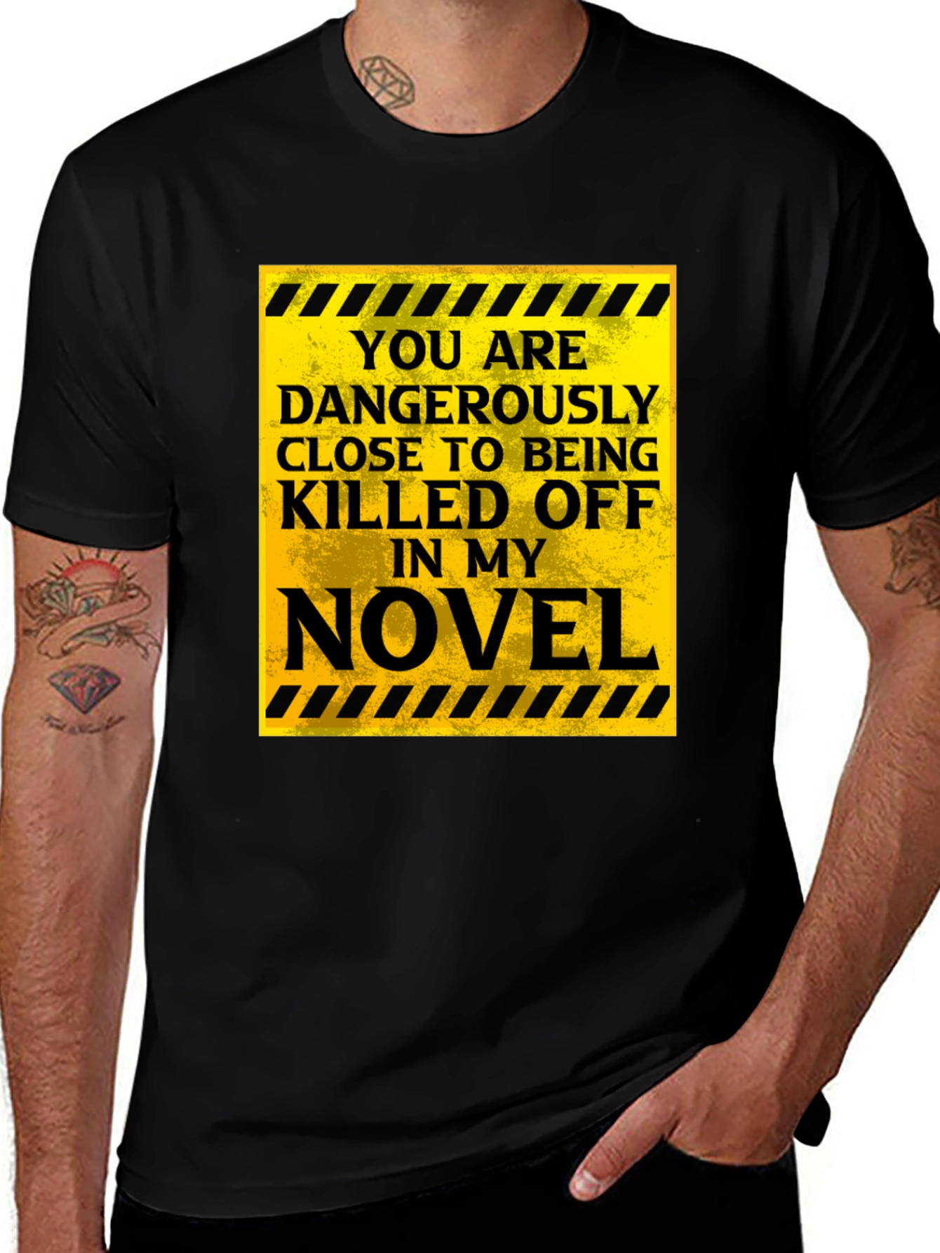 Variant 8 of Dangerously Close Novel T-Shirt