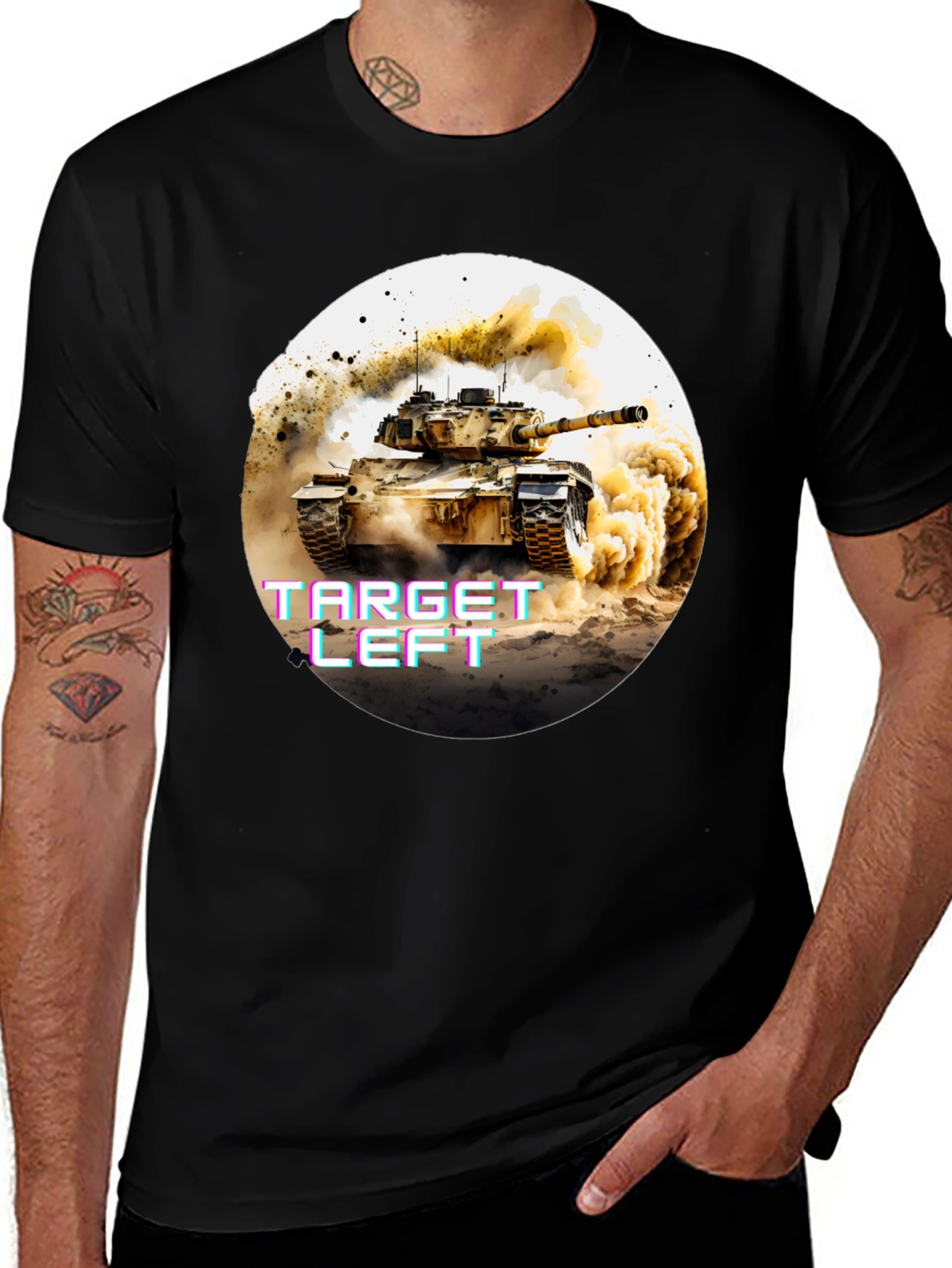 Variant 3 of Target Left Tank Graphic T-Shirt