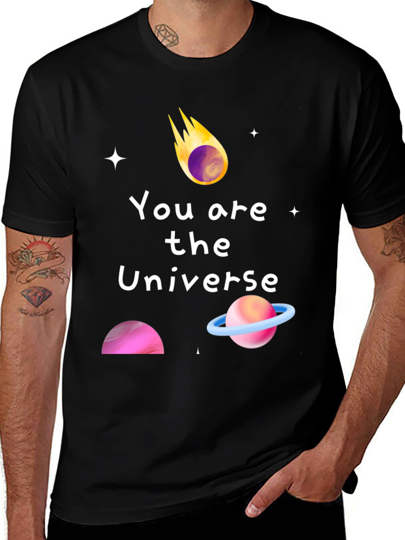 Variant 13 of You are the Universe Graphic T-Shirt