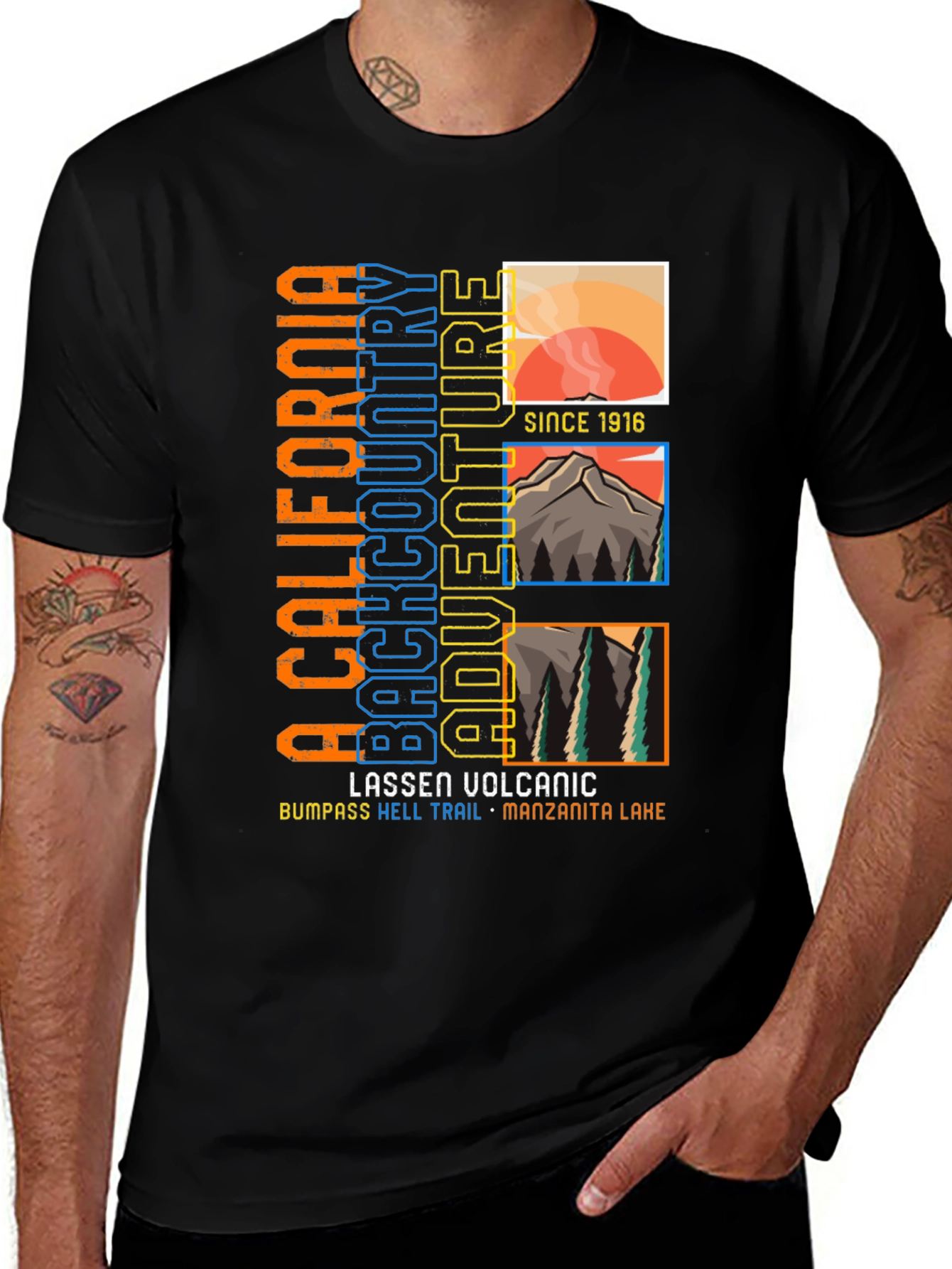 Variant 6 of California Adventure Backcountry Graphic T-Shirt