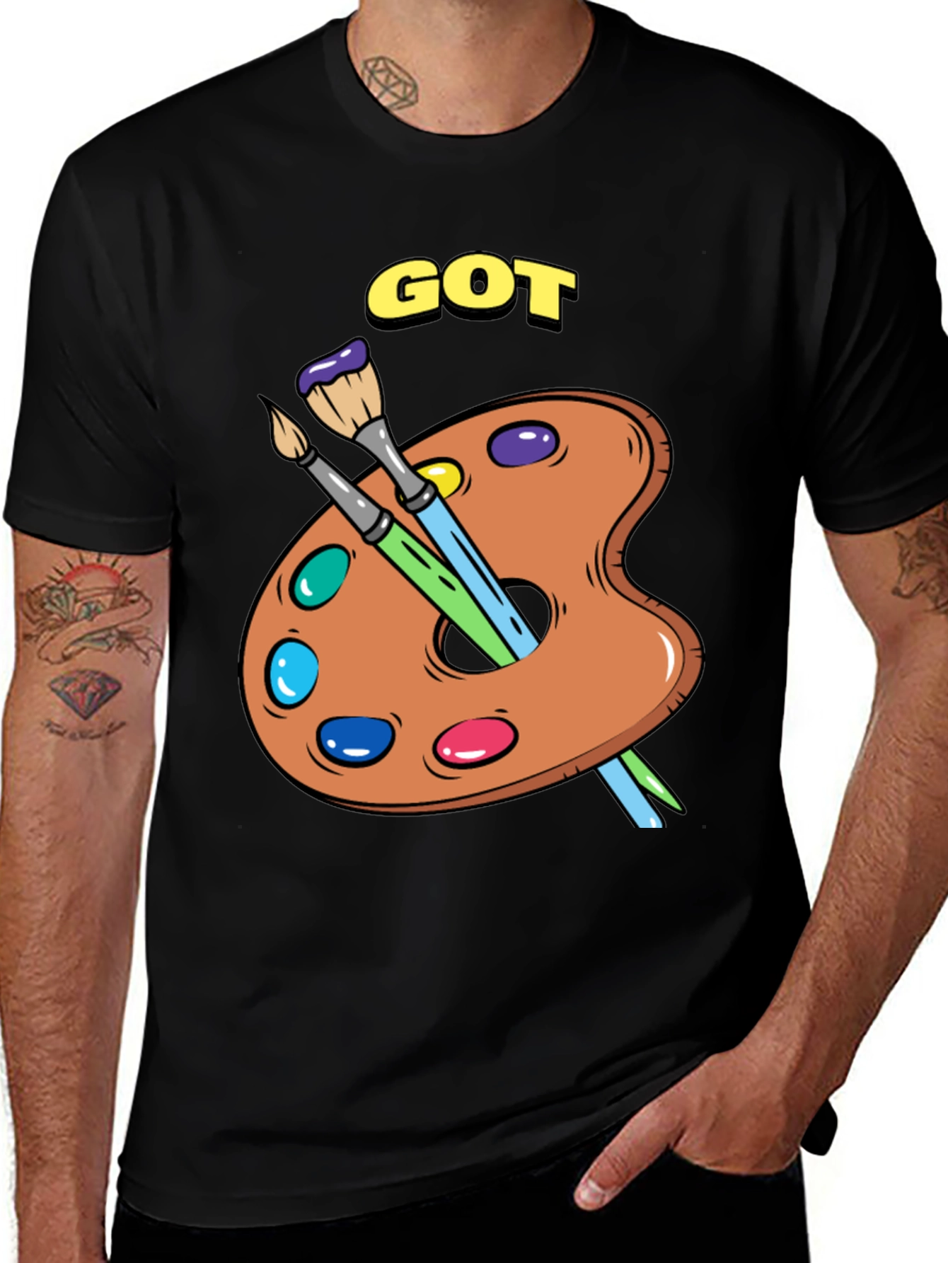 Variant 7 of Artist Palette T-Shirt - Got Skills!