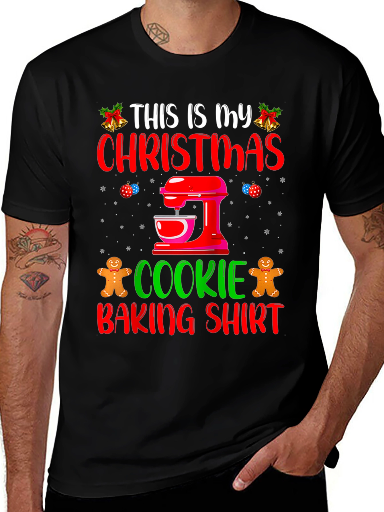 Christmas Cookie Baking Shirt Holiday Tee