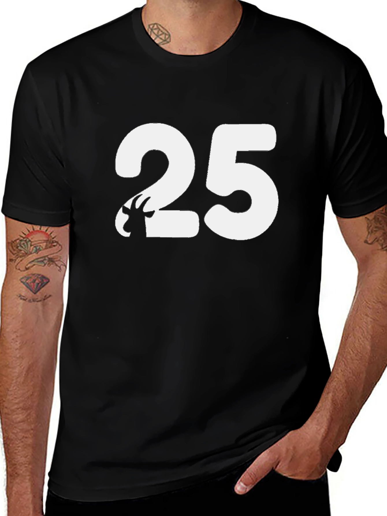 GOAT 25 T-Shirt - Black