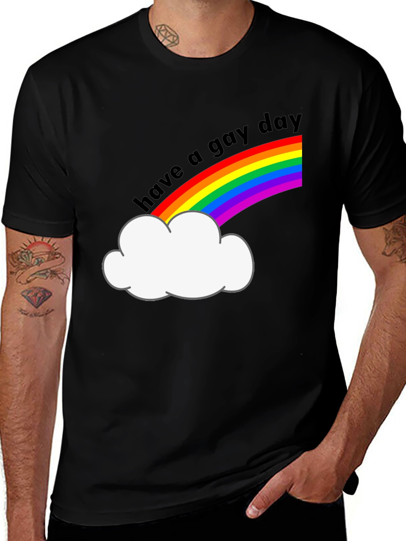 Have a Gay Day T-Shirt Rainbow Pride