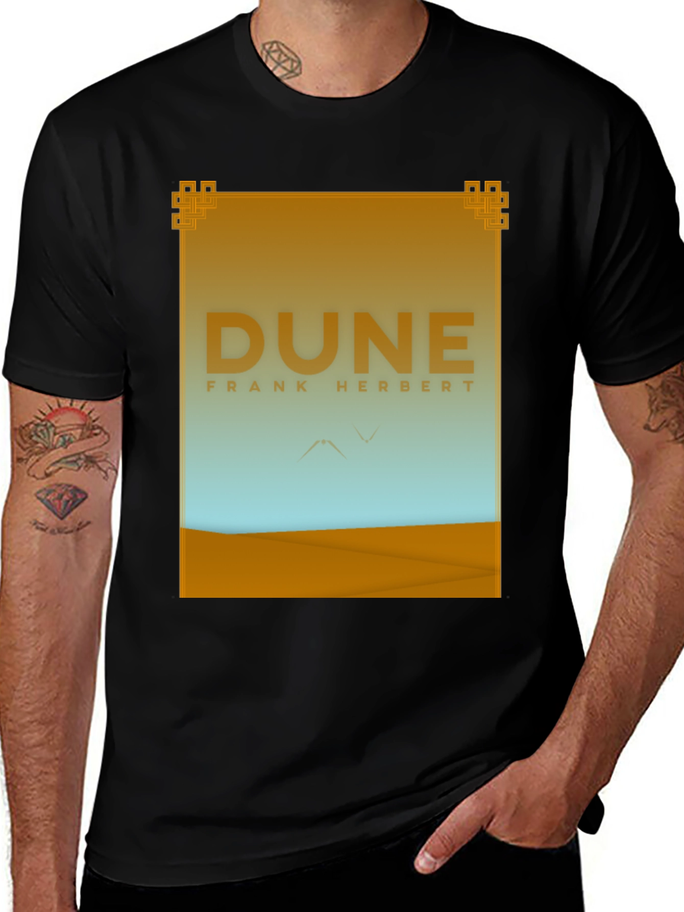 Dune Frank Herbert T-Shirt, Sci-Fi Tee