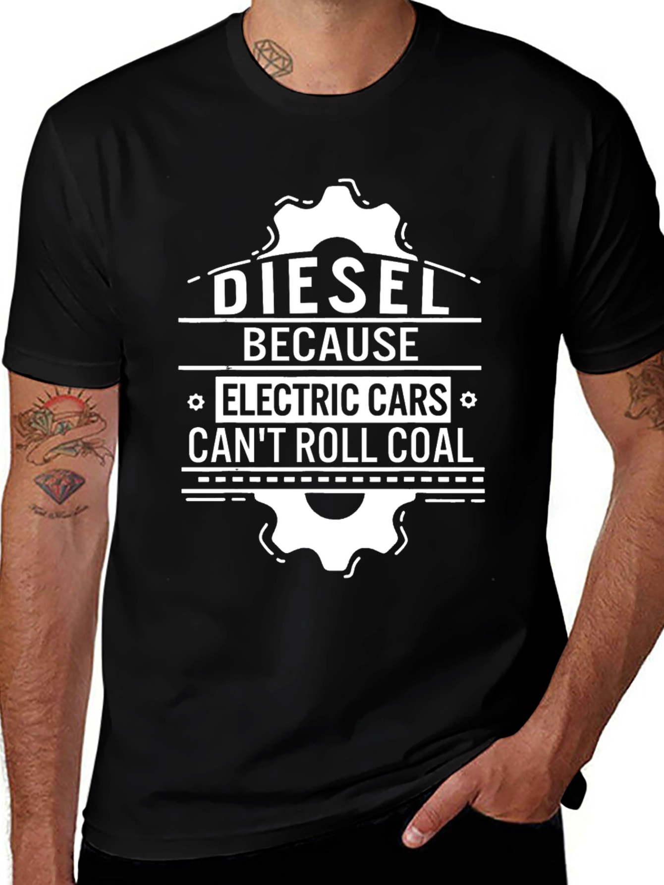 Variant 9 of Diesel Rolling Coal T-Shirt