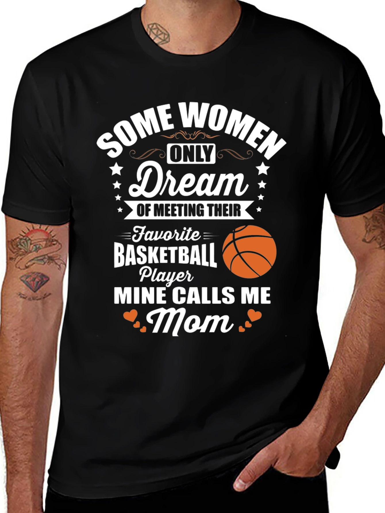 Variant 20 of Basketball Mom T-Shirt - Gift for Mother