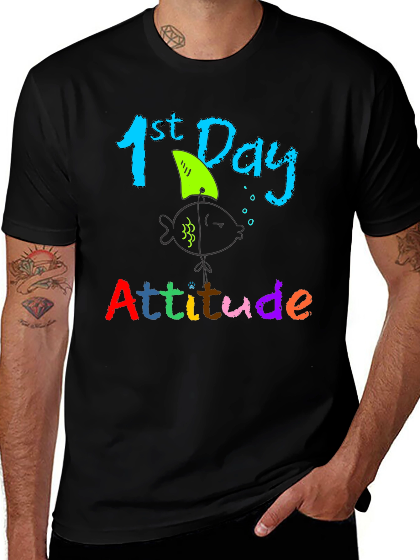 1st Day Attitude T-Shirt - Back to School