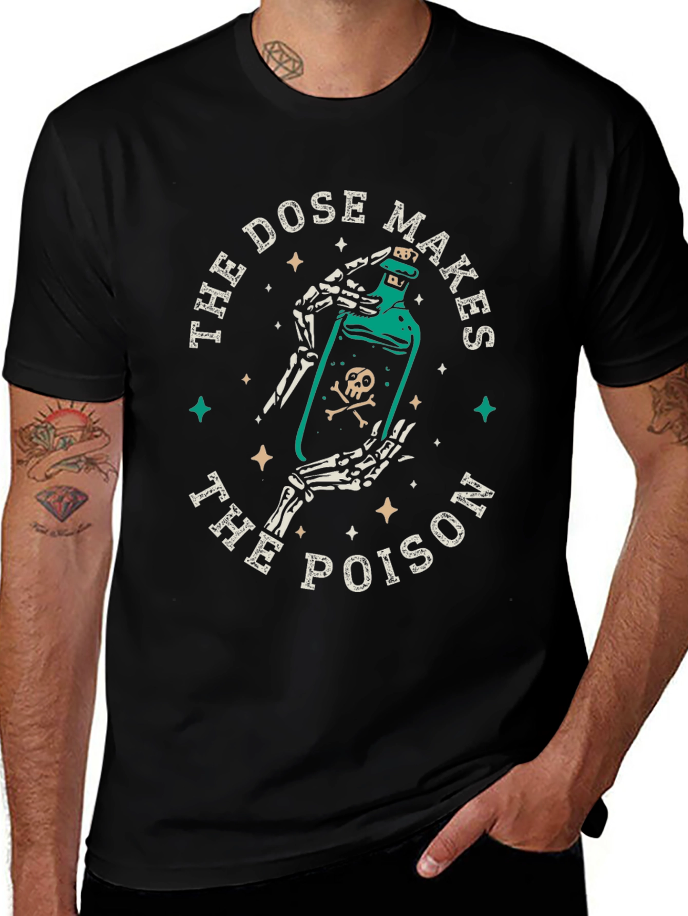 Variant 23 of The Dose Makes the Poison Graphic Tee
