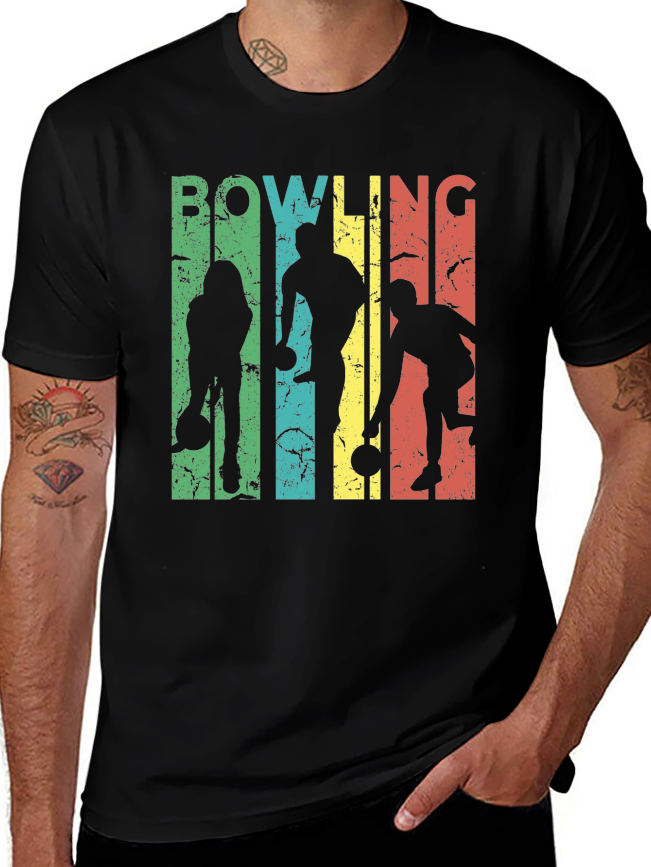 Variant 24 of Vintage Bowling Graphic Tee