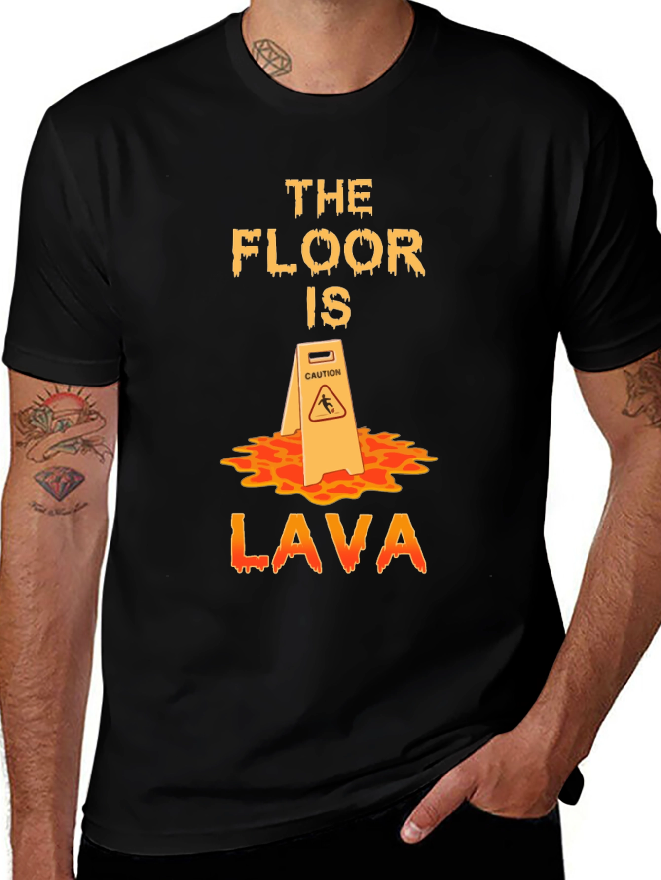 Variant 13 of The Floor Is Lava T-Shirt