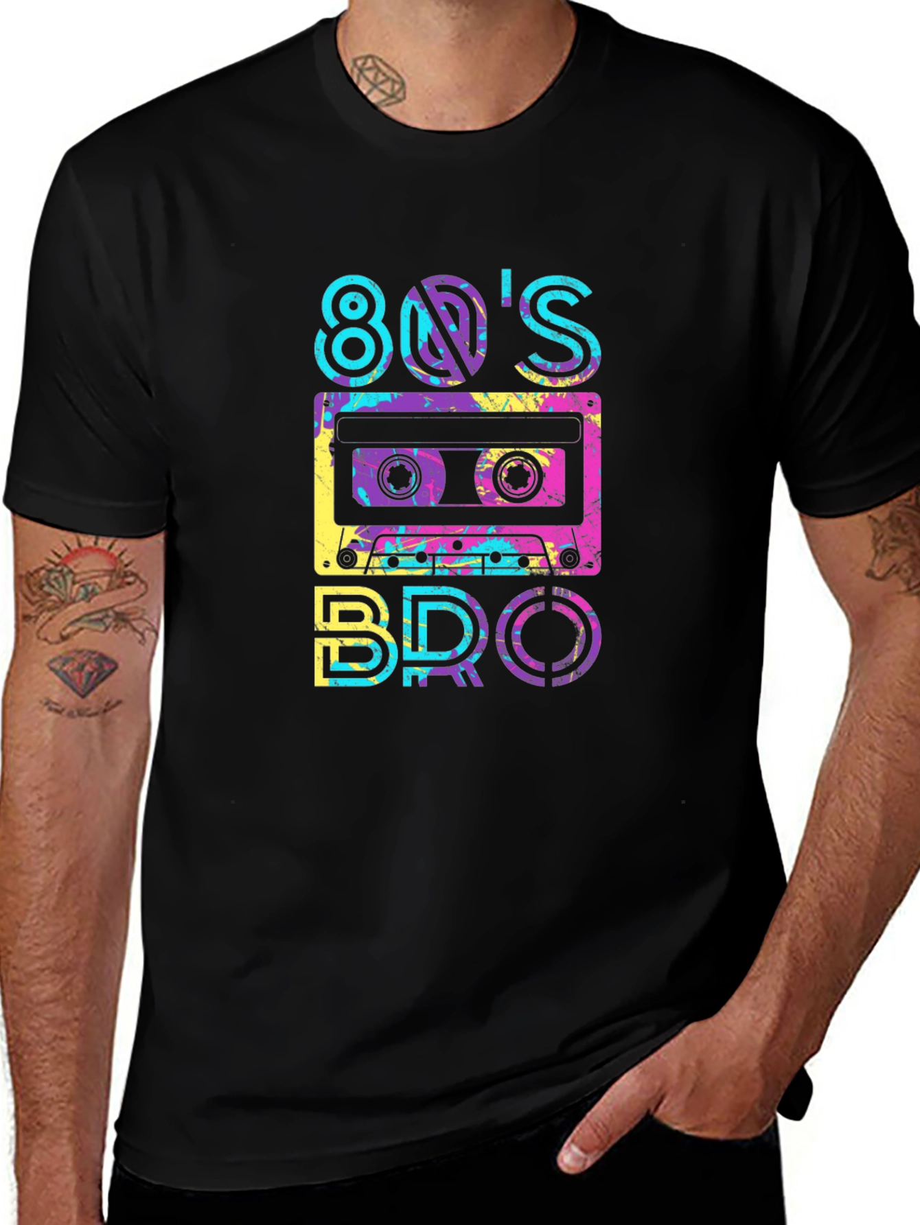 Variant 29 of 80's Retro Cassette Graphic T-Shirt