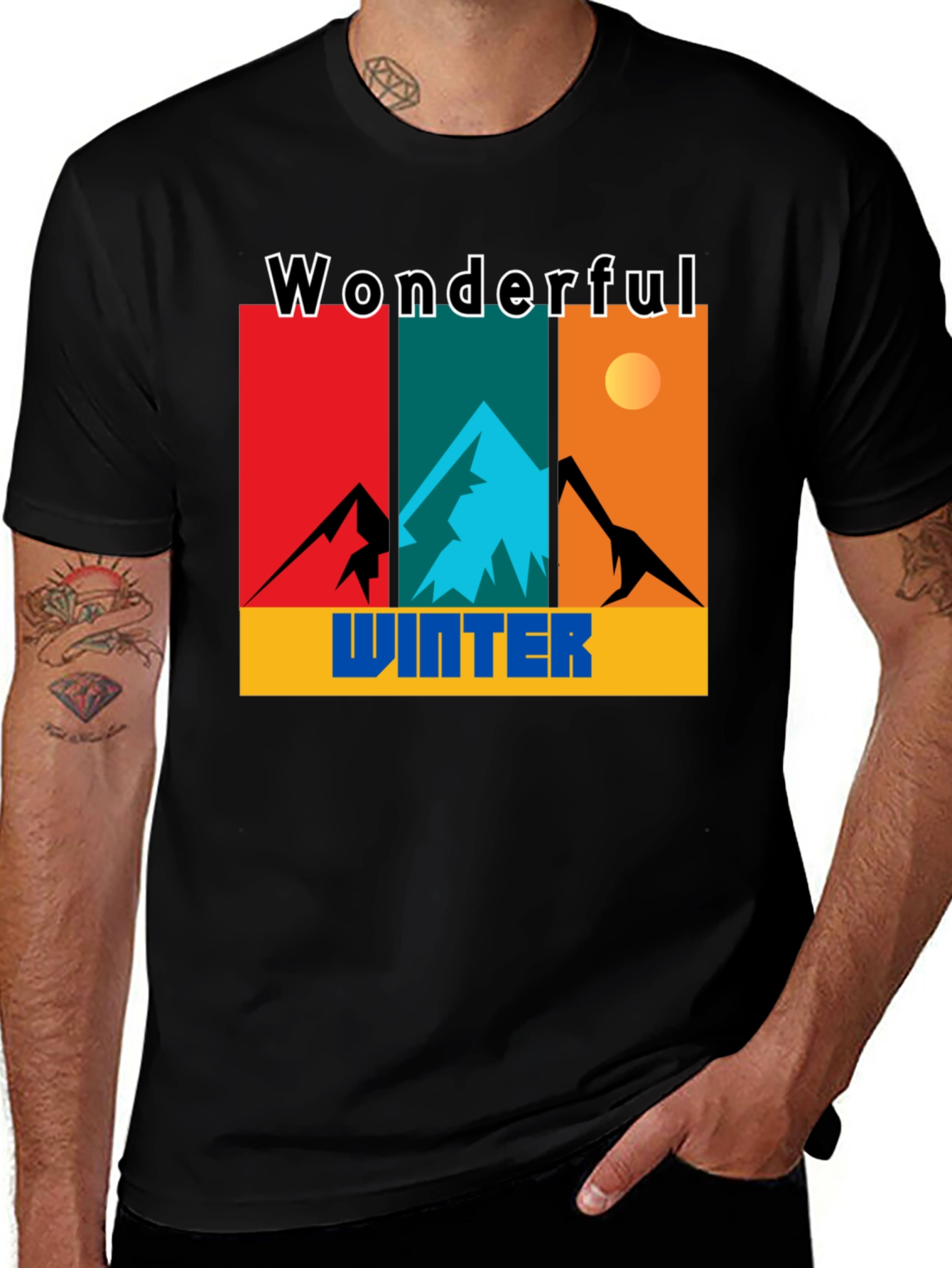 Variant 14 of Wonderful Winter Graphic Tee