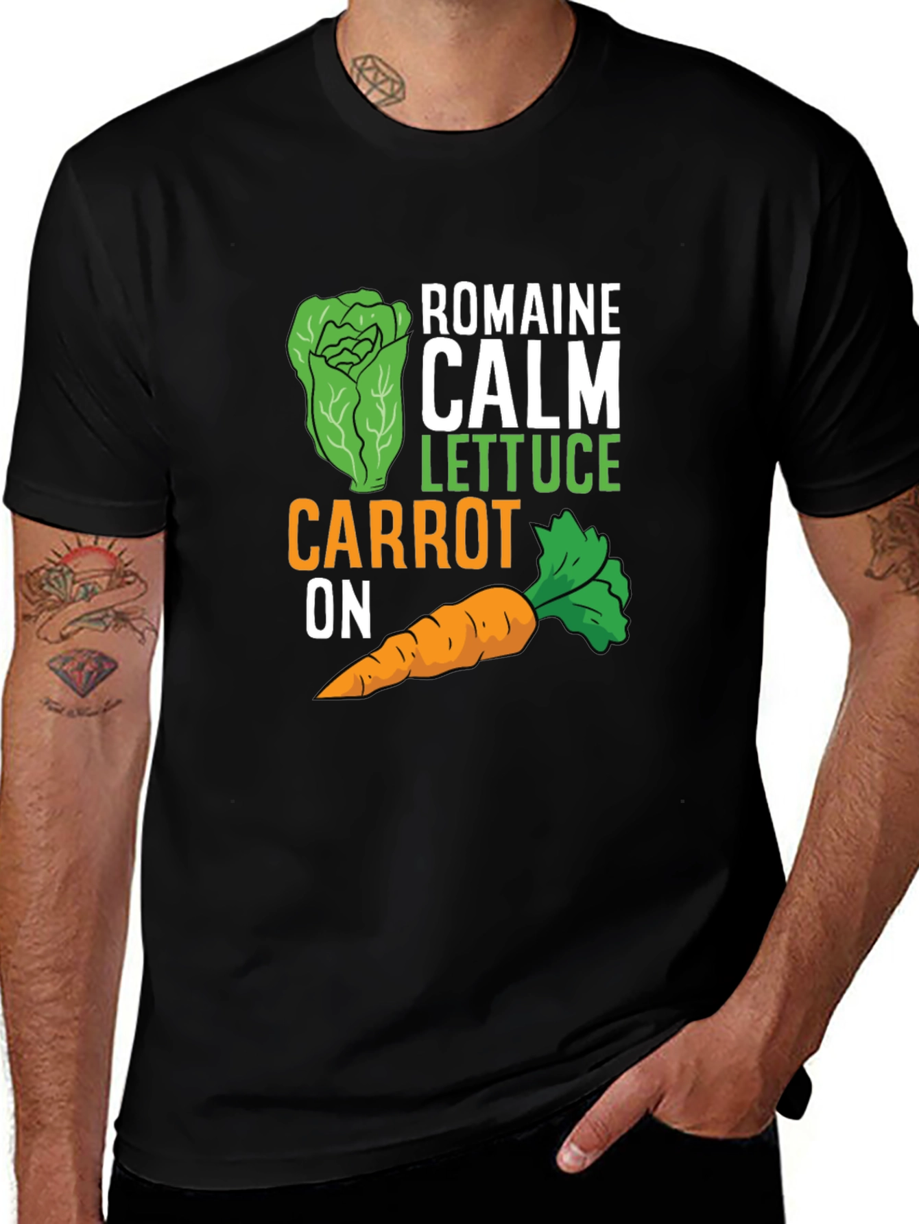 Romaine Calm Lettuce T-Shirt - Carrot On