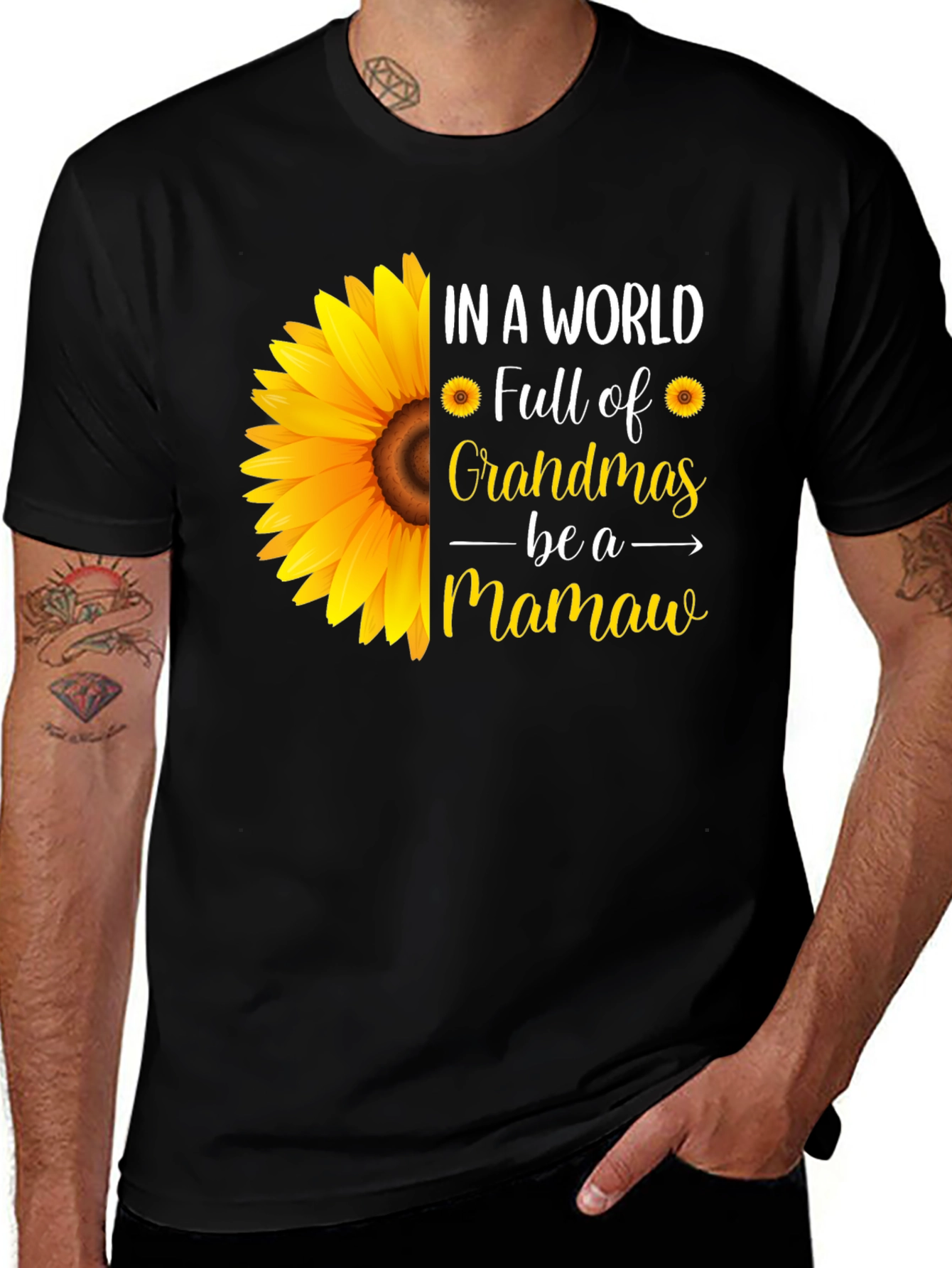 Variant 6 of Sunflower Mamaw T-Shirt