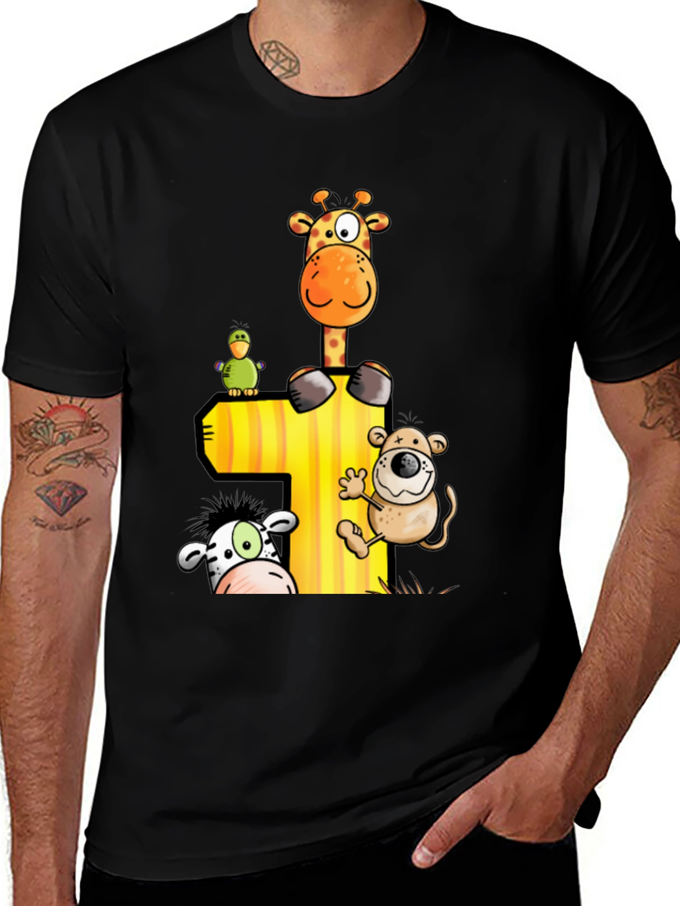 Variant 12 of Cartoon Animal T-Shirt