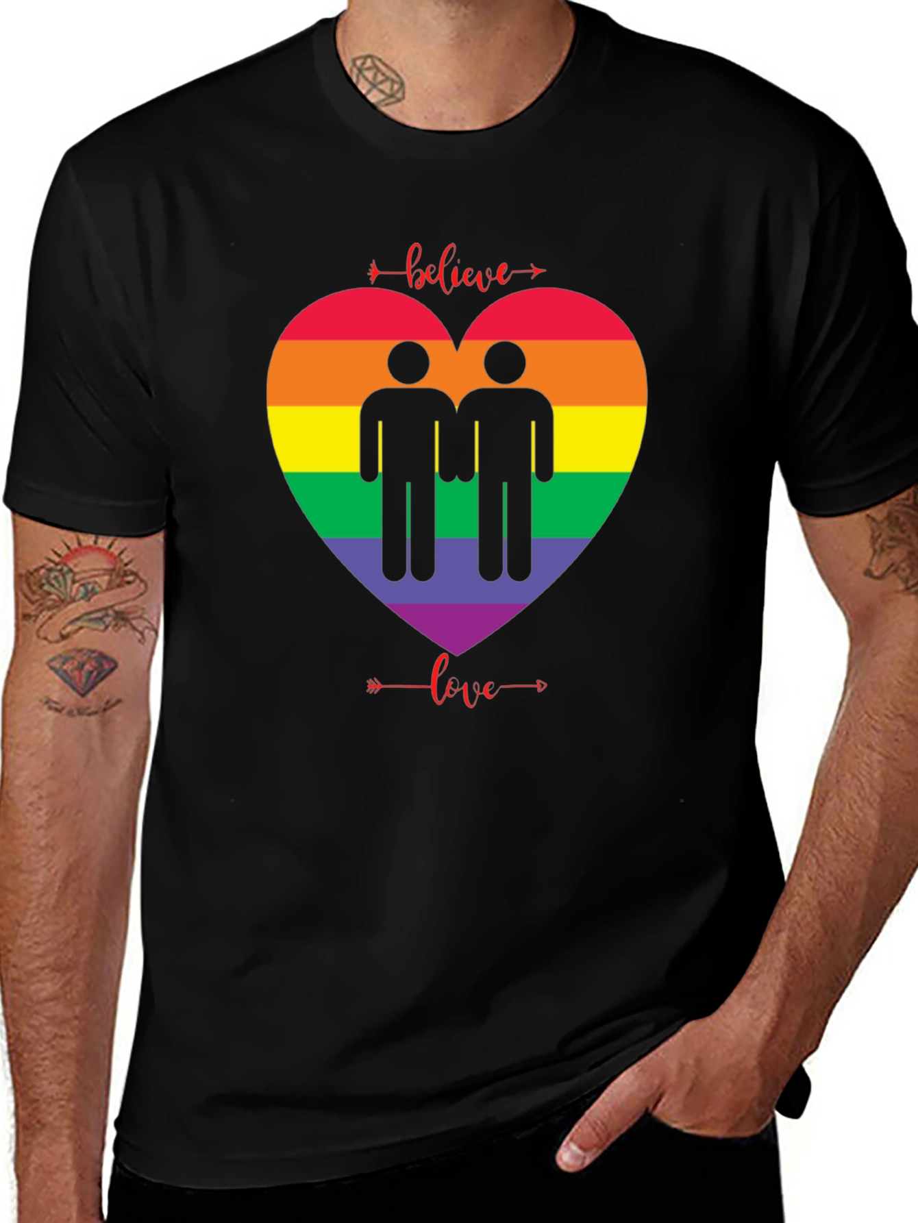 Pride Love Believe T-Shirt