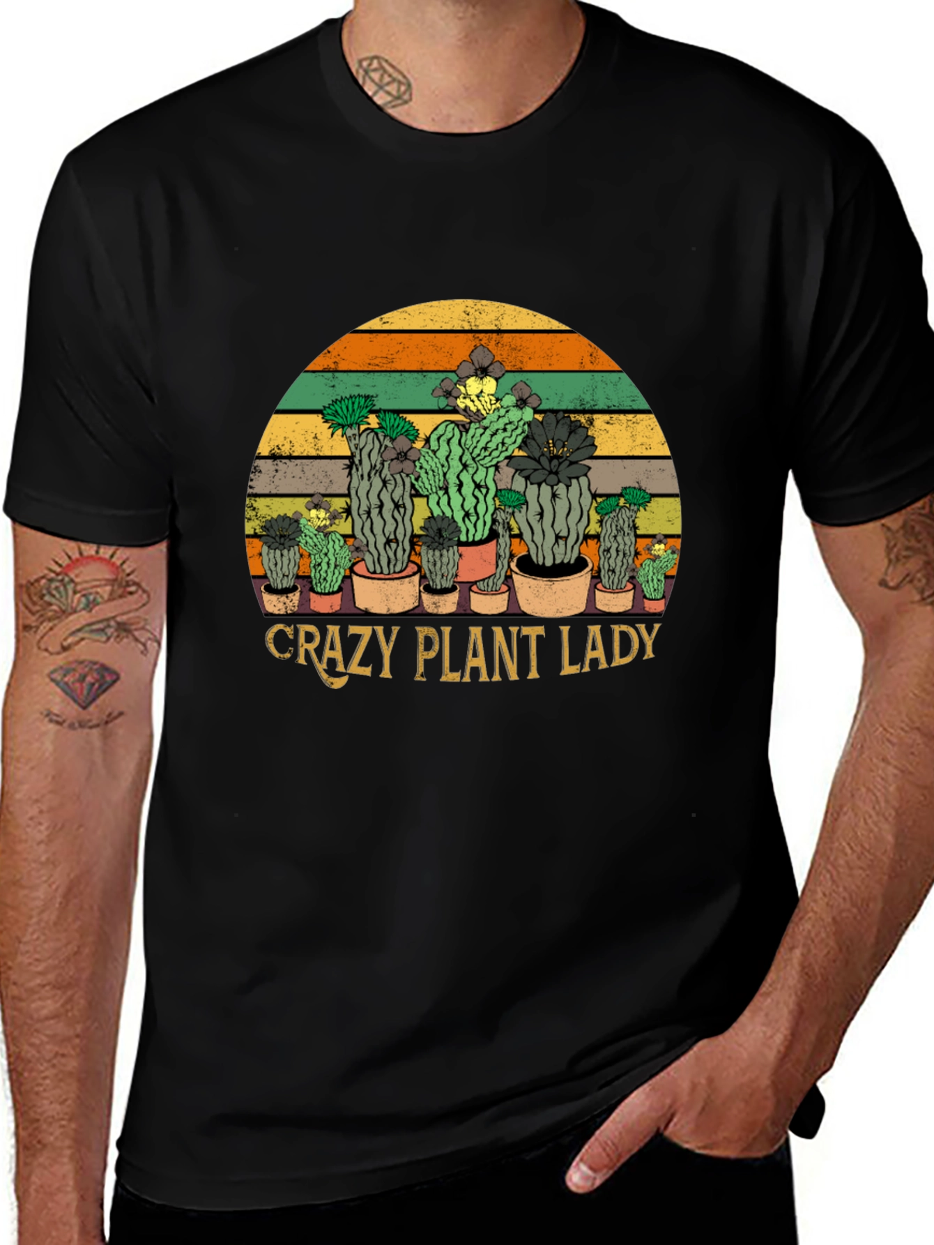 Variant 12 of Crazy Plant Lady Cactus T-Shirt