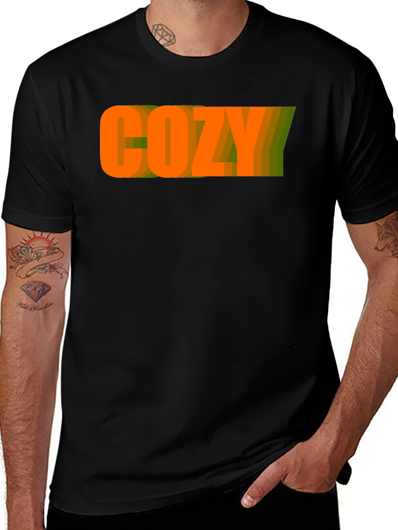 Variant 9 of Cozy Retro Style T-Shirt