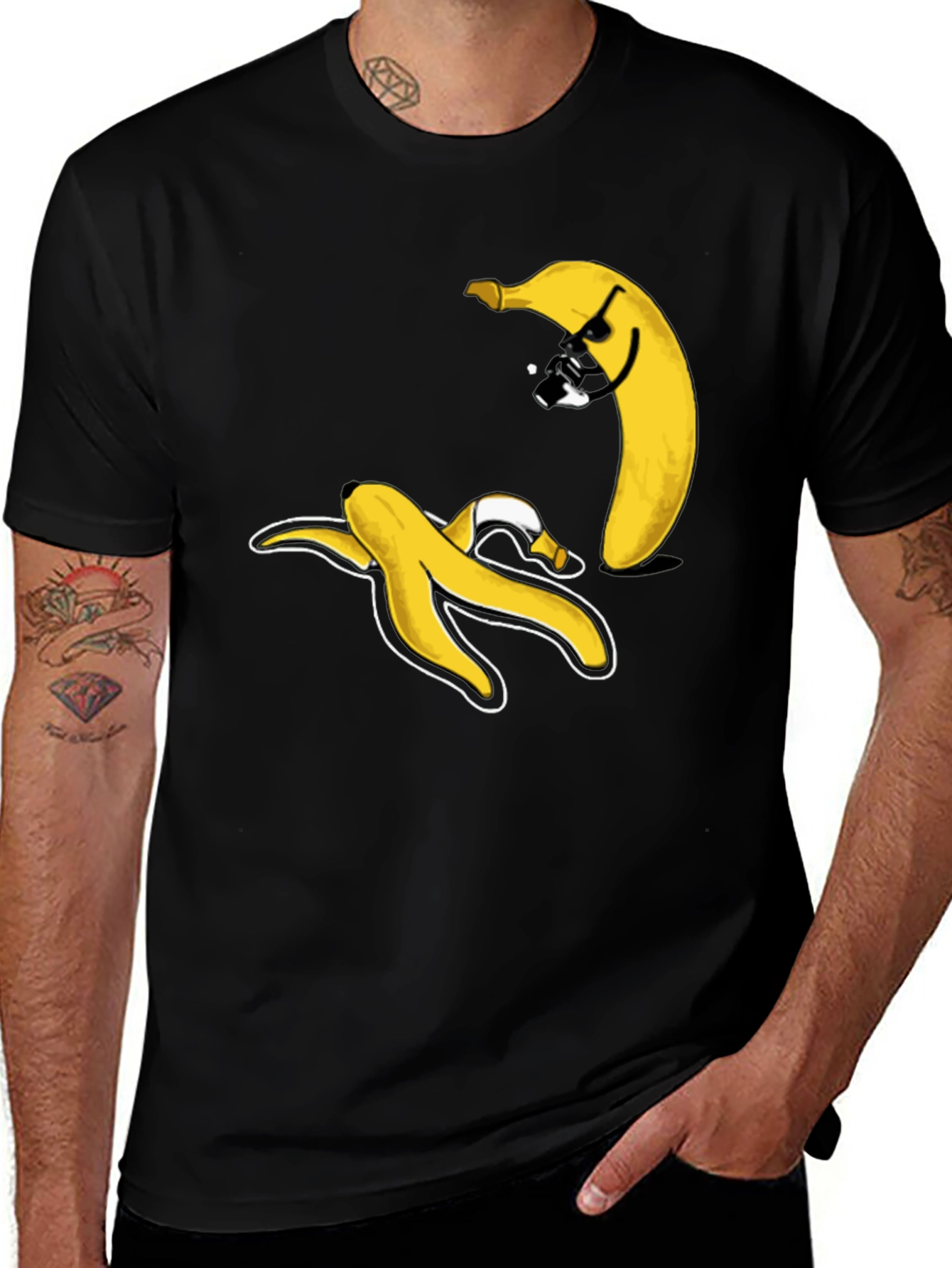 Variant 16 of Cool Banana T-Shirt - Funny Fruit Design