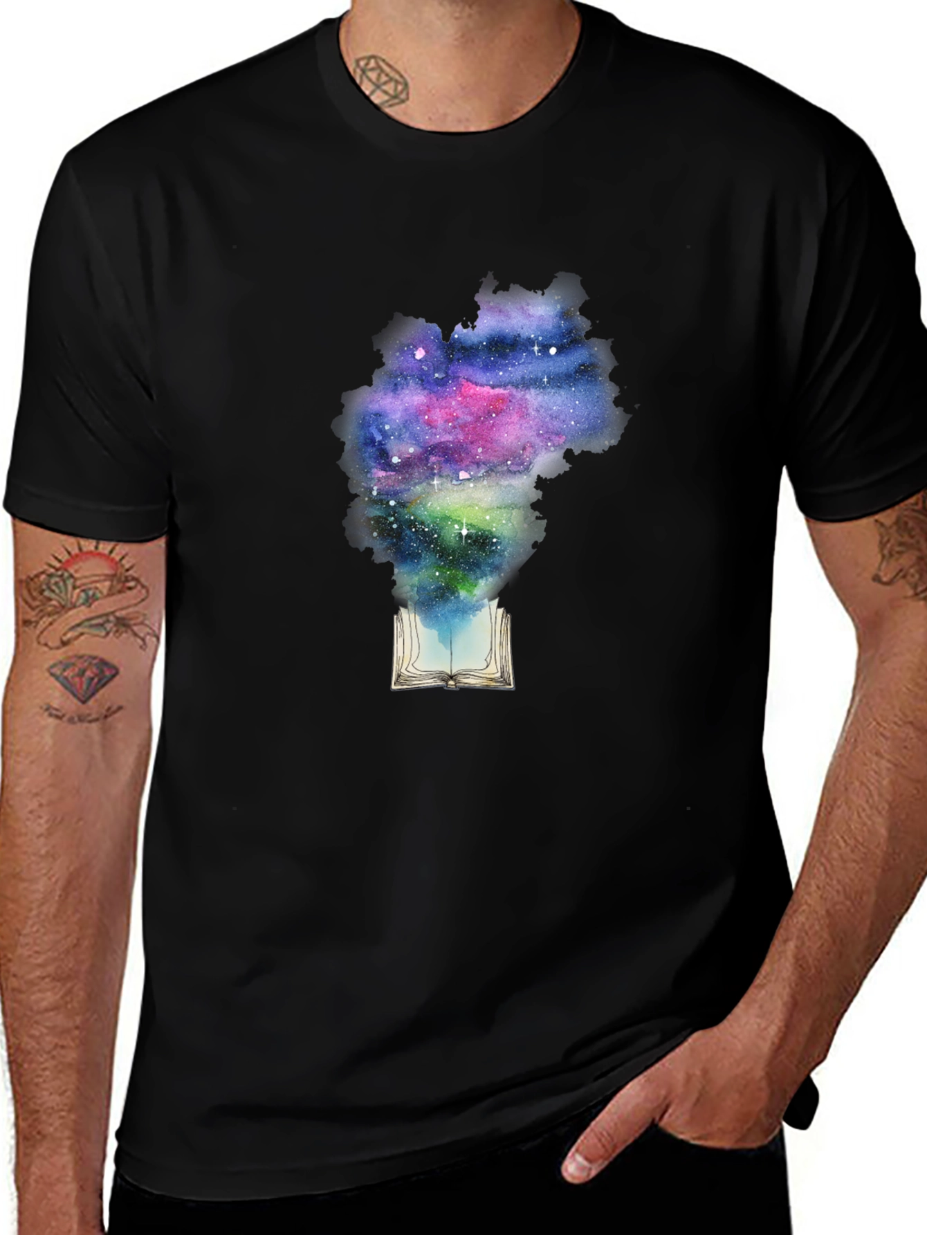 Galaxy Book T-Shirt - Black