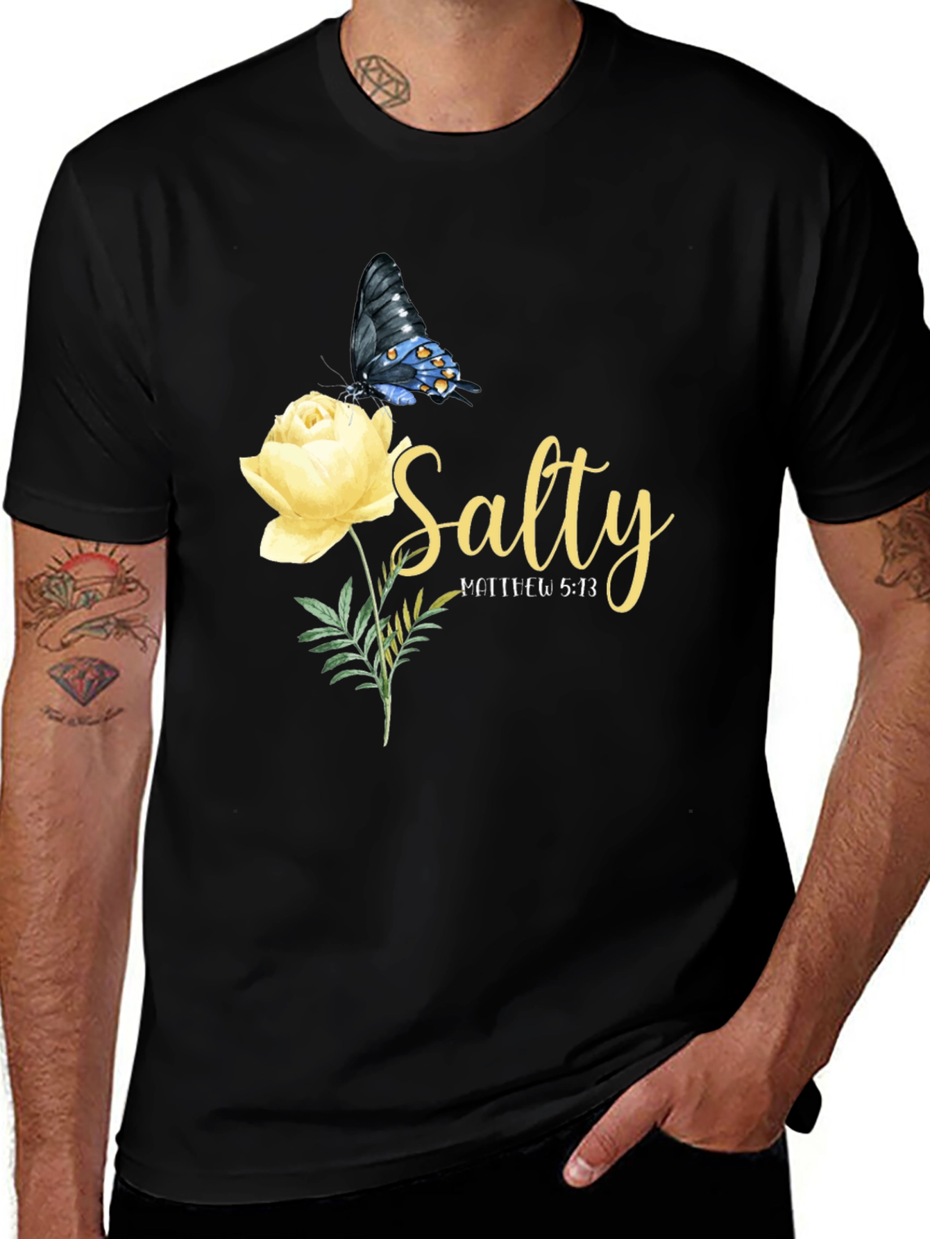 Salty Matthew 5:13 Graphic Tee - Christian Apparel