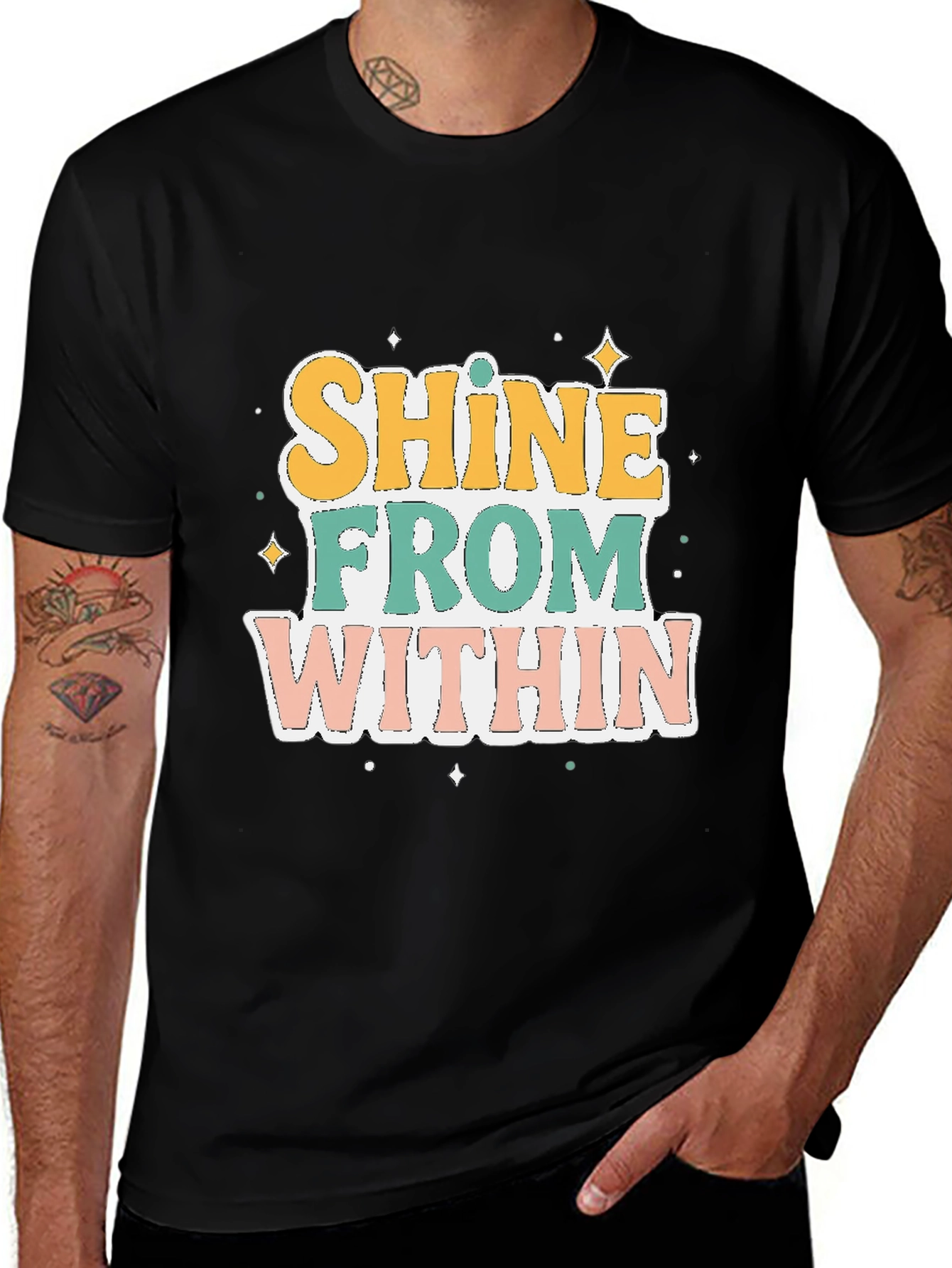 Variant 17 of Shine From Within Graphic Tee