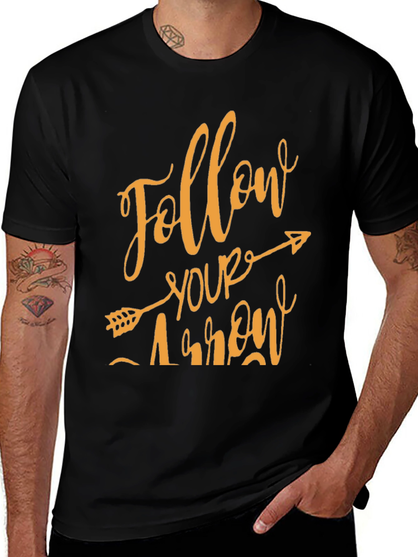 Variant 19 of Follow Your Arrow Graphic T-Shirt