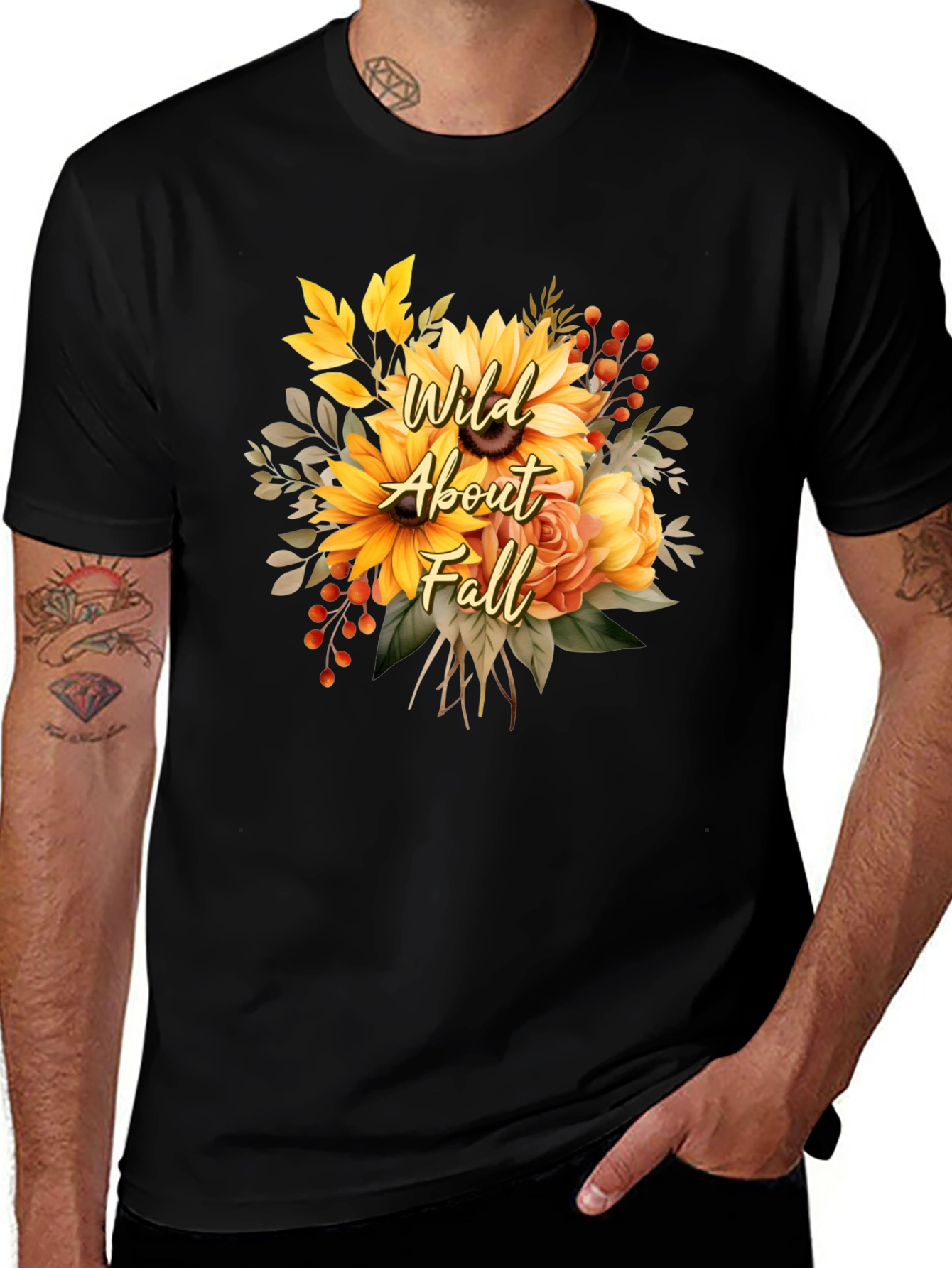 Wild About Fall Floral T-Shirt