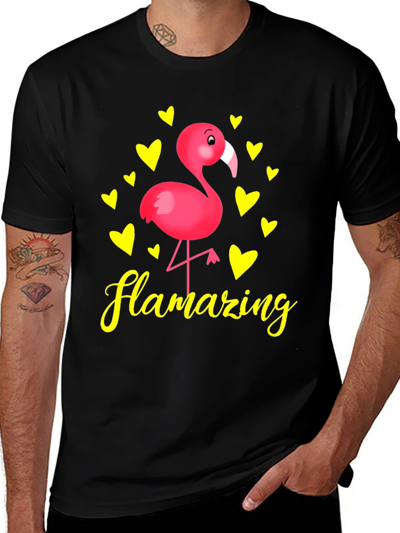 Variant 17 of Flamazing Flamingo Graphic T-Shirt