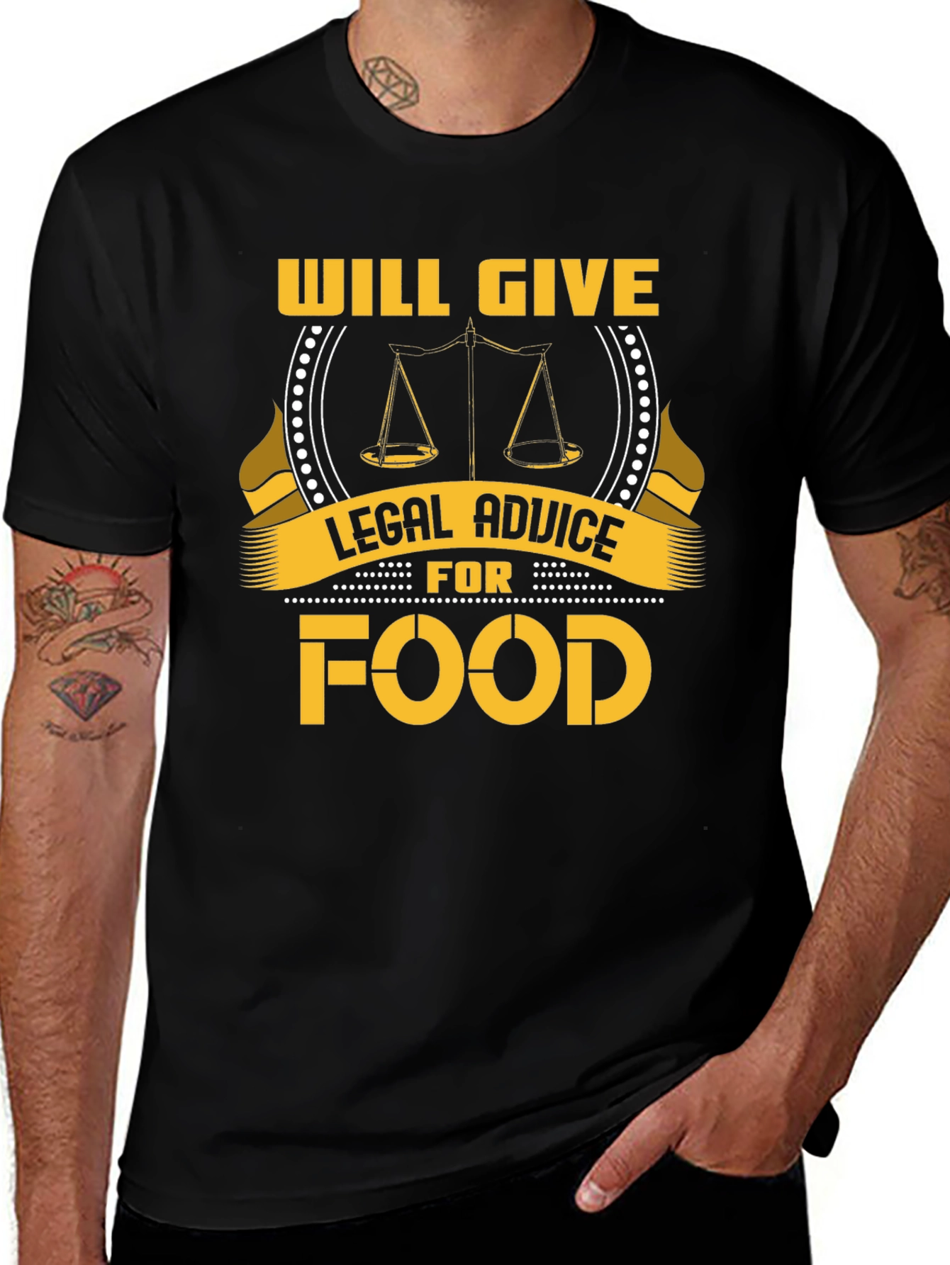 Legal Advice for Food T-Shirt - Lawyer Humor