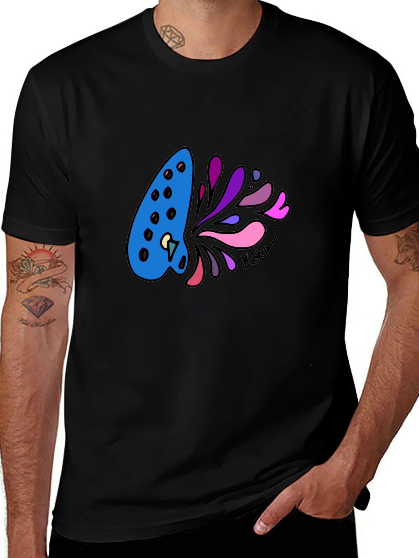 Variant 4 of Ocarina Music T-Shirt - Unique Design