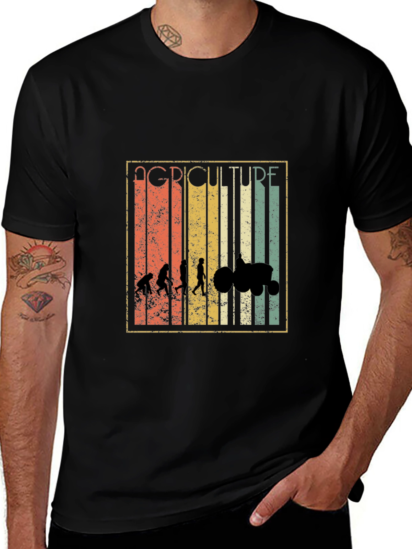 Variant 29 of Agriculture Evolution T-Shirt
