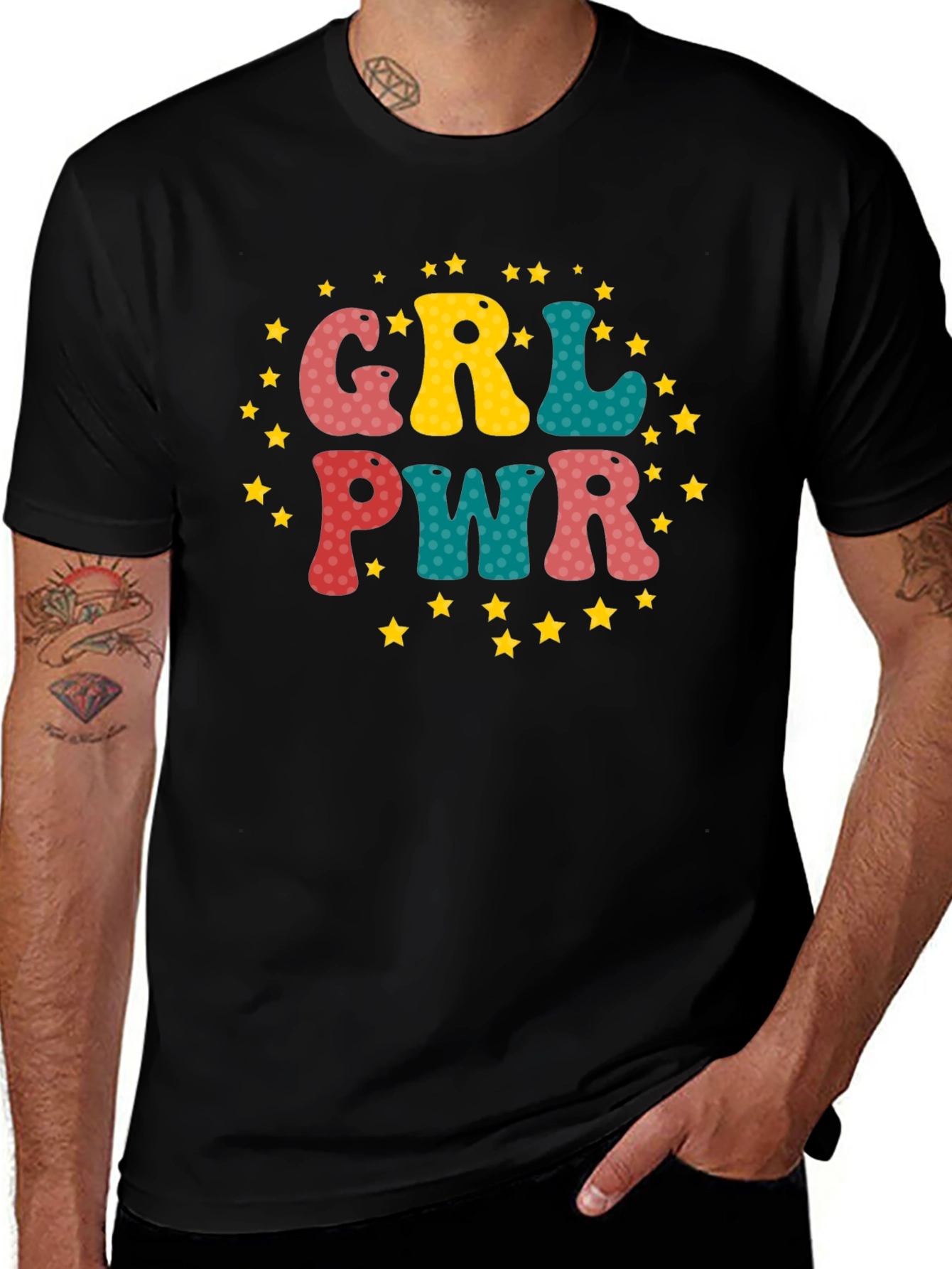 Variant 28 of GRL PWR Graphic Tee - Empowering Women's Fashion