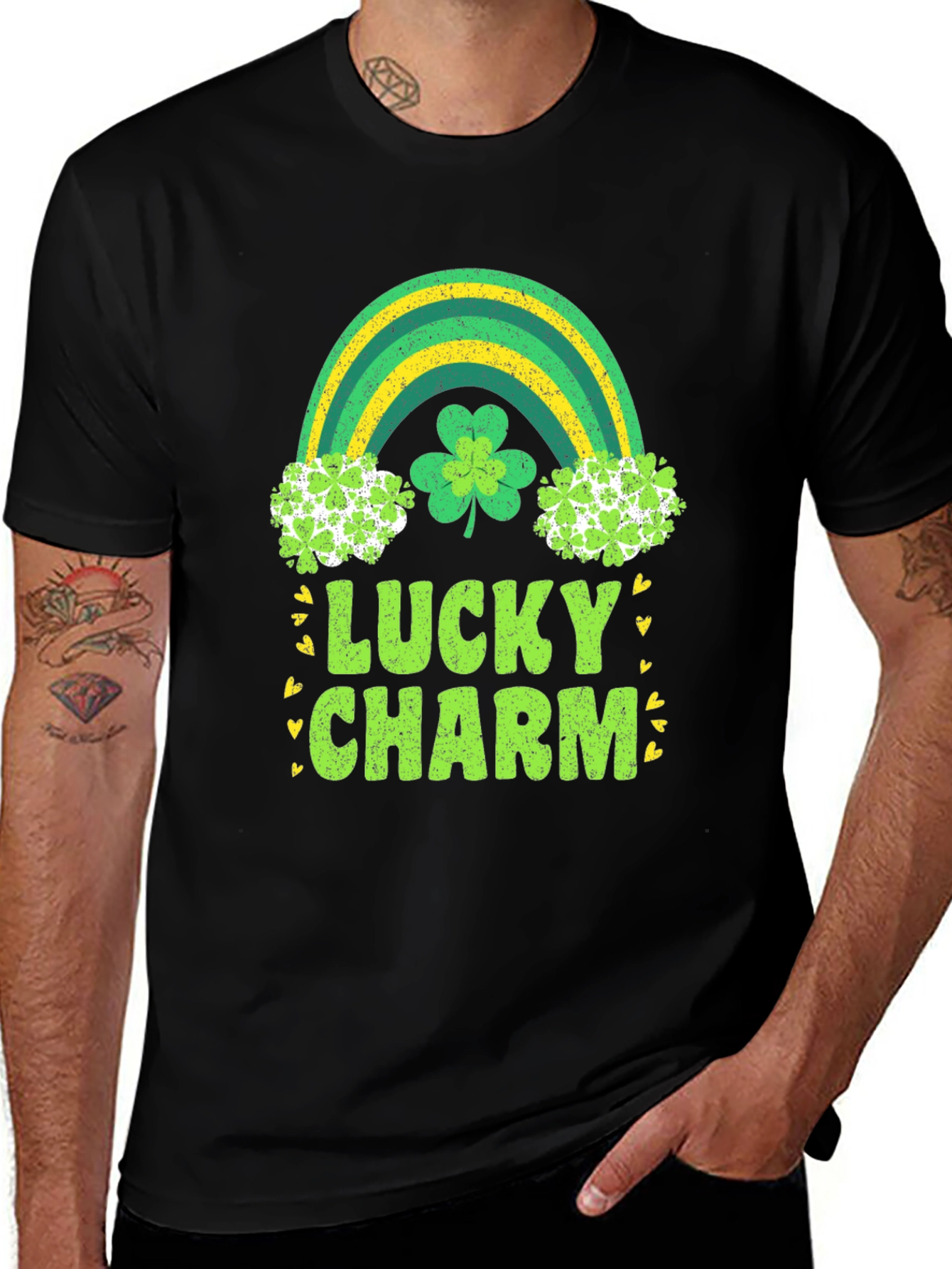 Lucky Charm St. Patrick's Day Graphic Tee