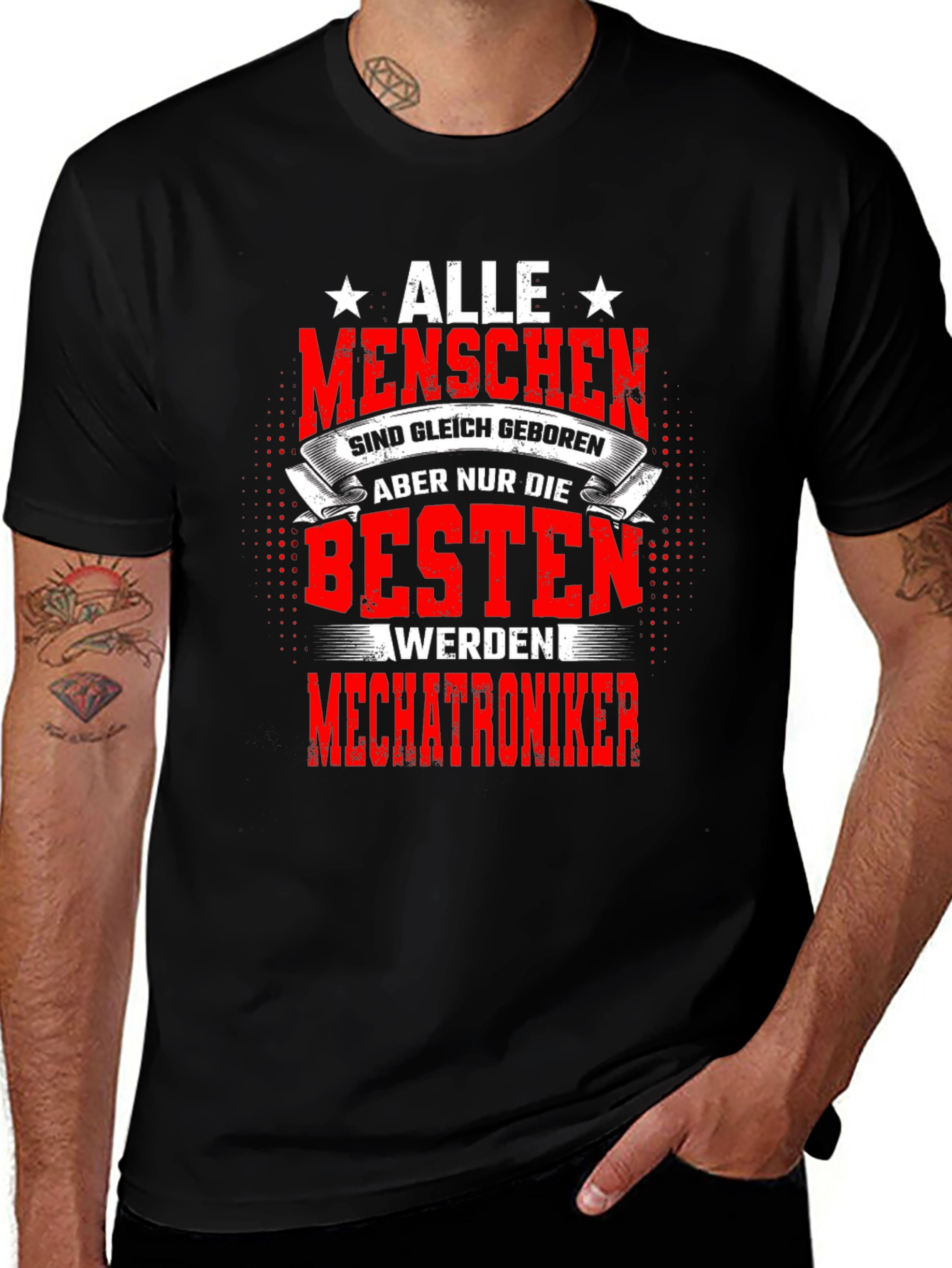 Best Mechatroniker T-Shirt - German Pride