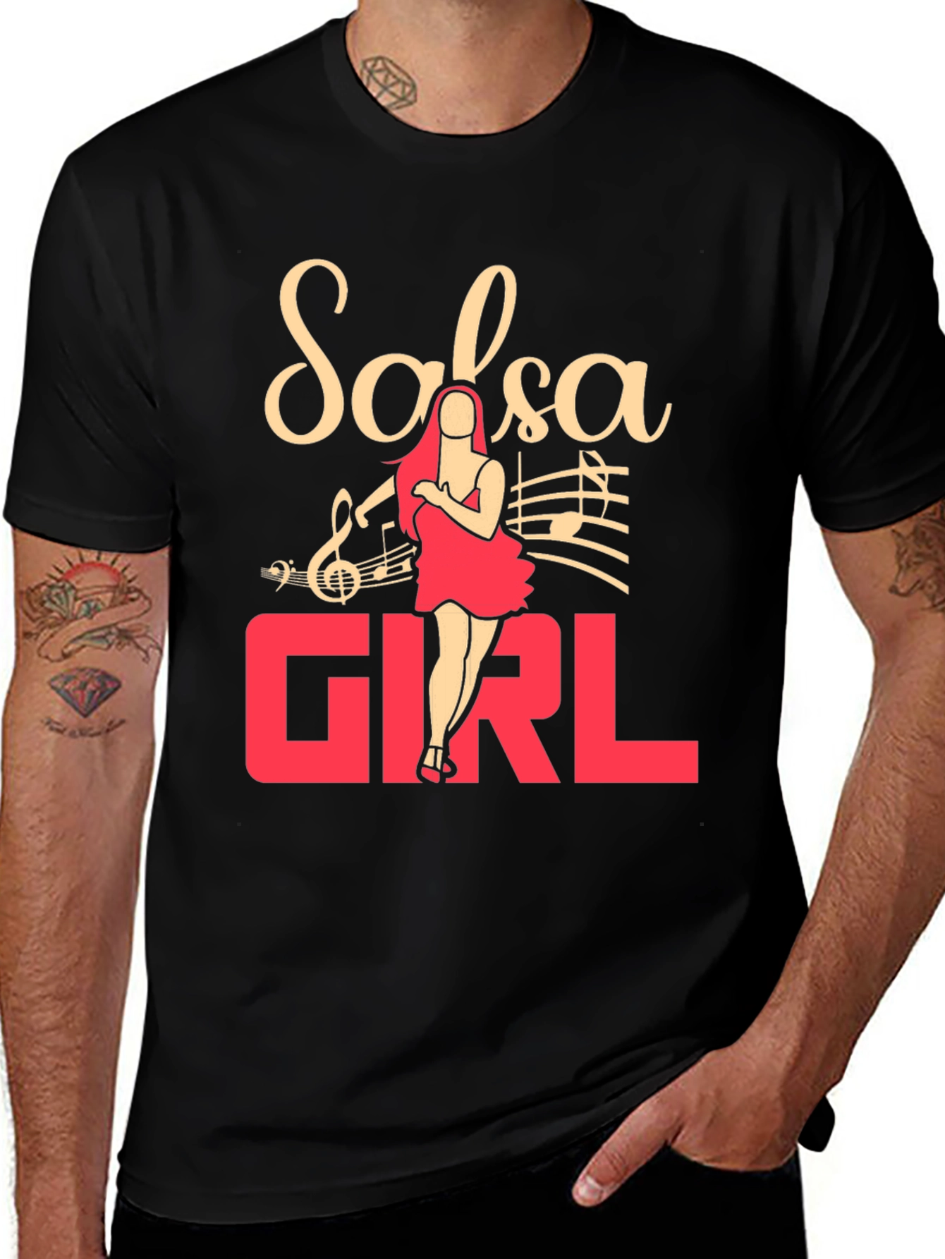 Variant 15 of Salsa Girl T-Shirt - Dance Lover Tee