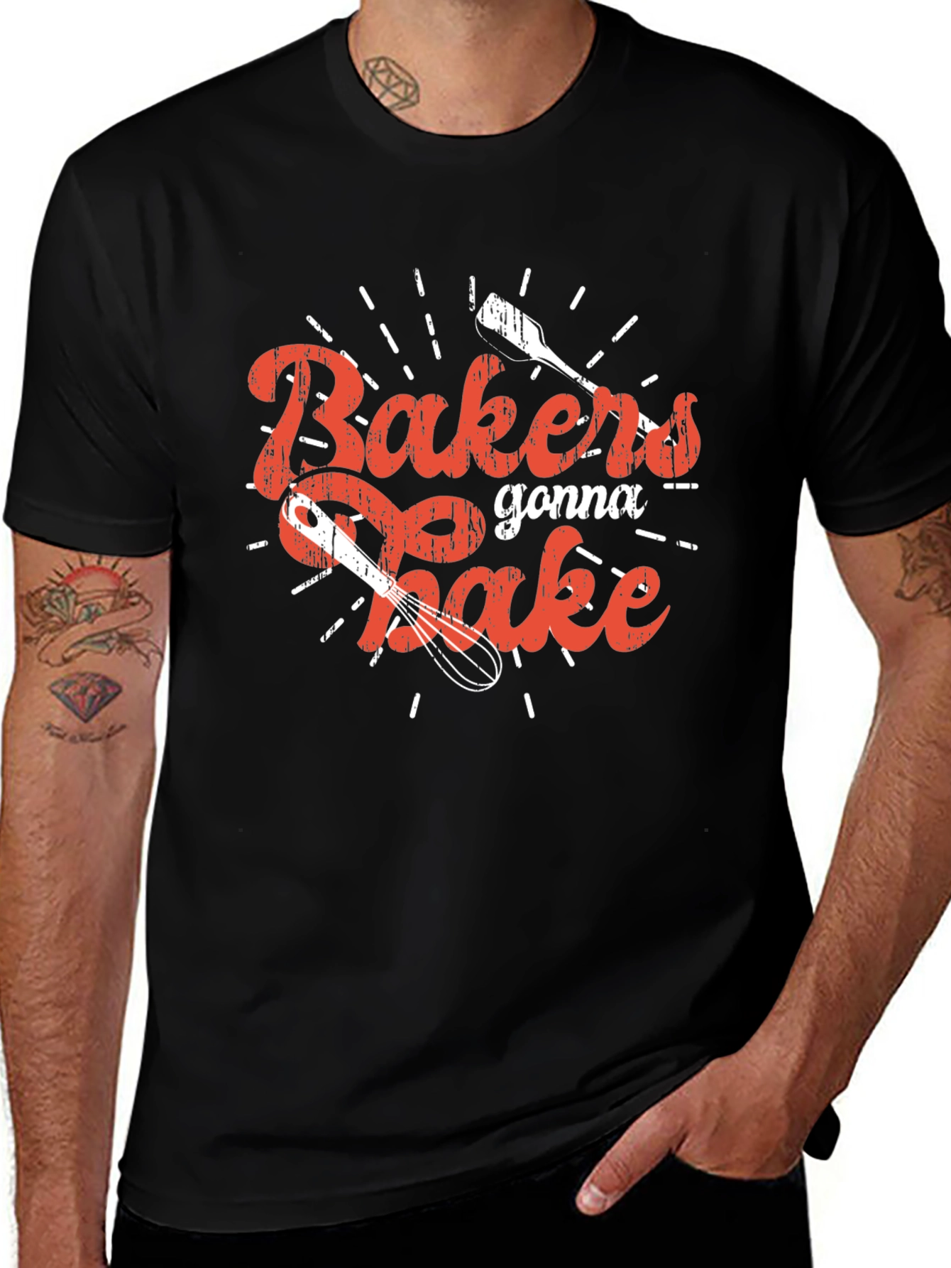 Variant 14 of Bakers Gonna Bake Graphic Tee - Novelty Shirt