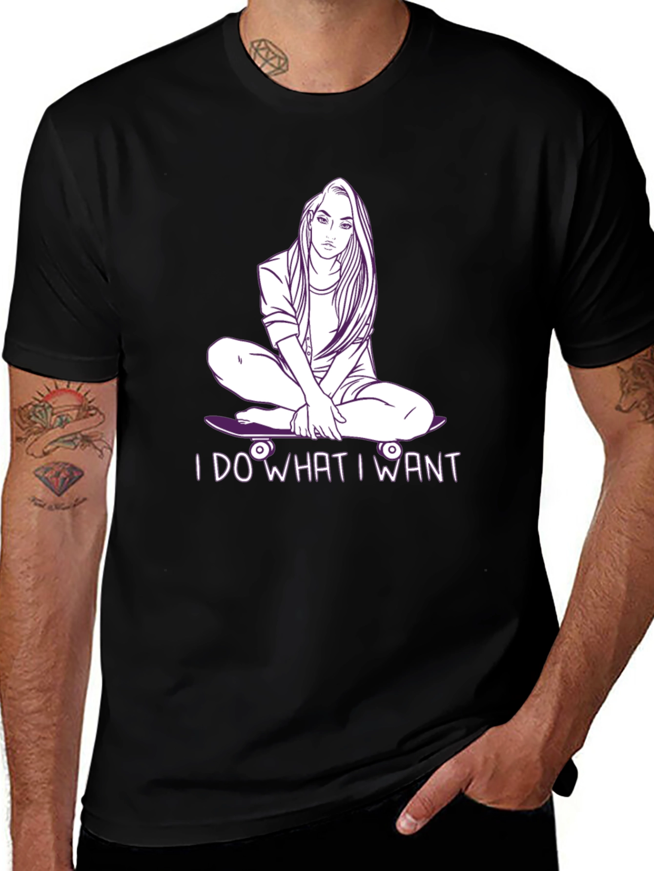 Variant 13 of I Do What I Want Graphic Tee