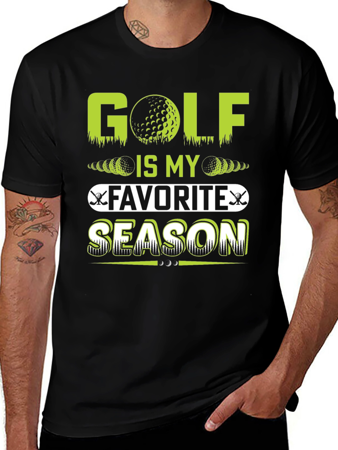 Variant 18 of Golf Is My Favorite Season T-Shirt