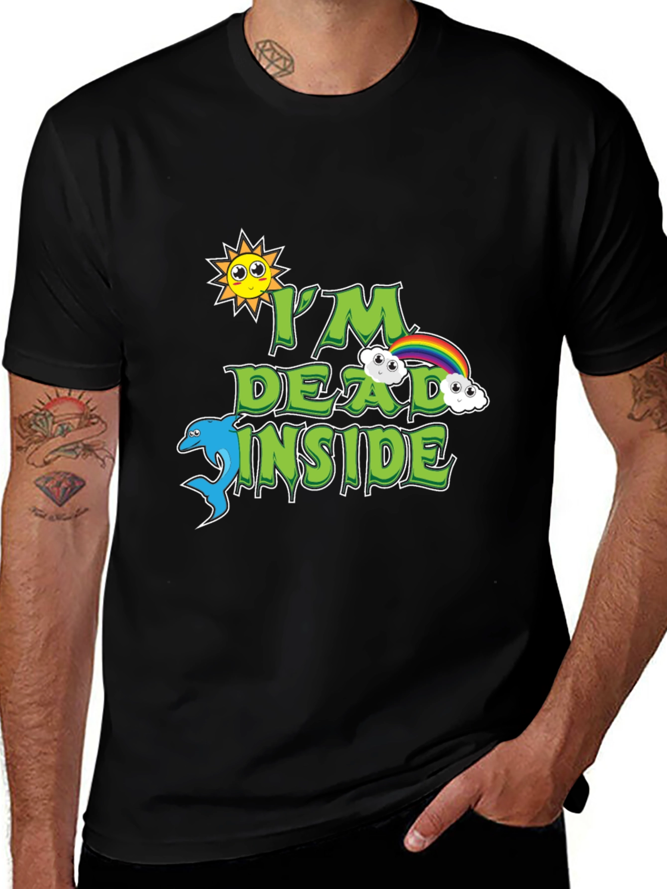 Variant 30 of I'm Dead Inside Funny Graphic Tee